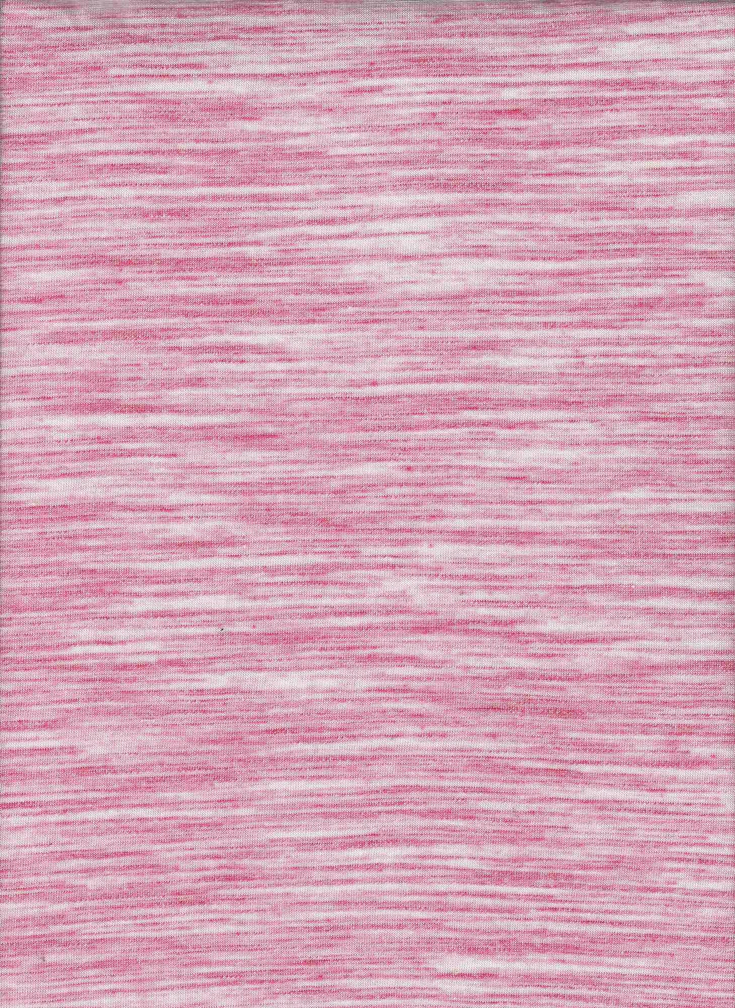 15131 FUSCHIA JERSEY KNITS RED SLUB/NEPS SPACE DYE
