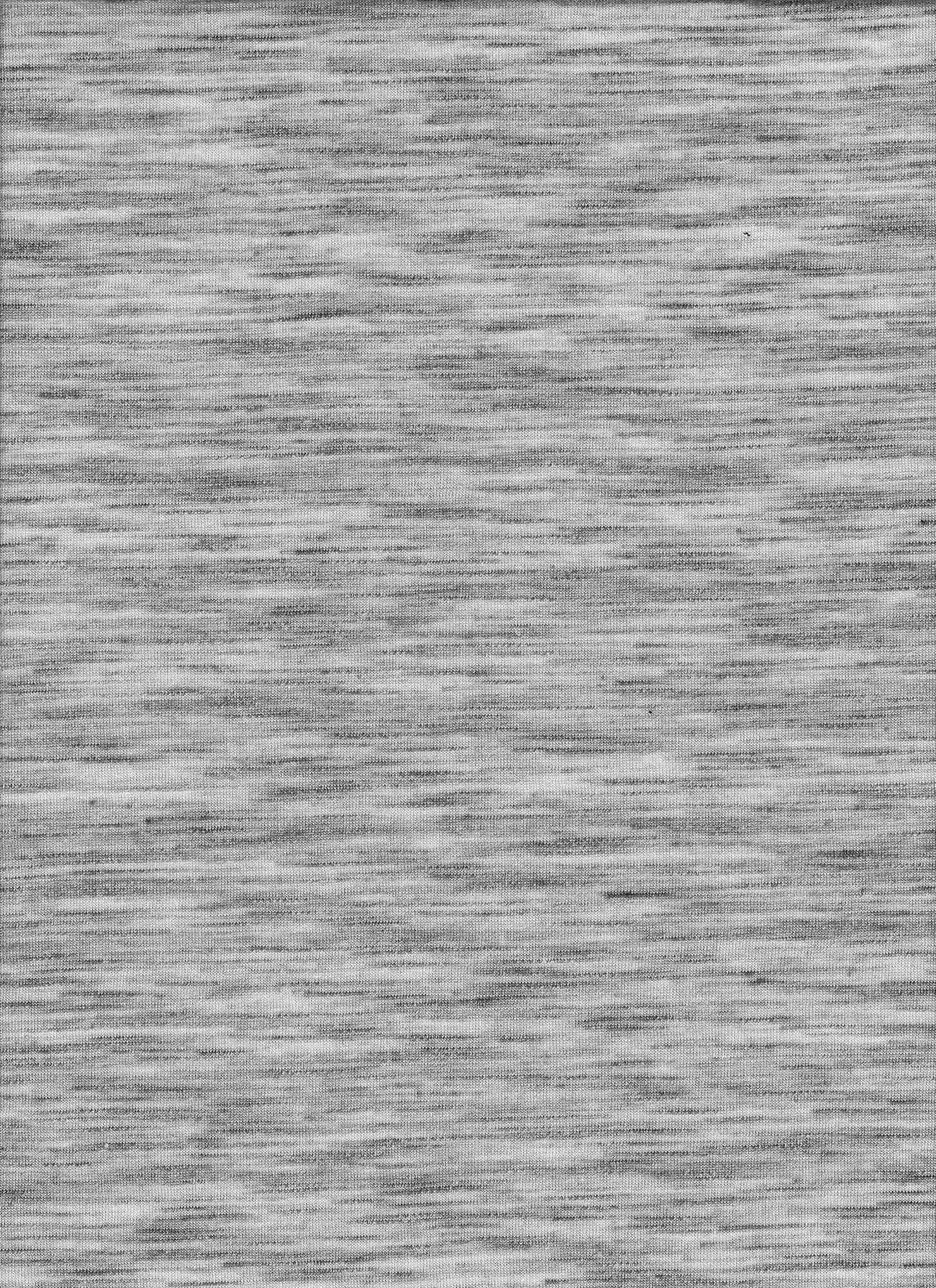 15131 GUNMETAL GREY JERSEY KNITS SLUB/NEPS SPACE DYE