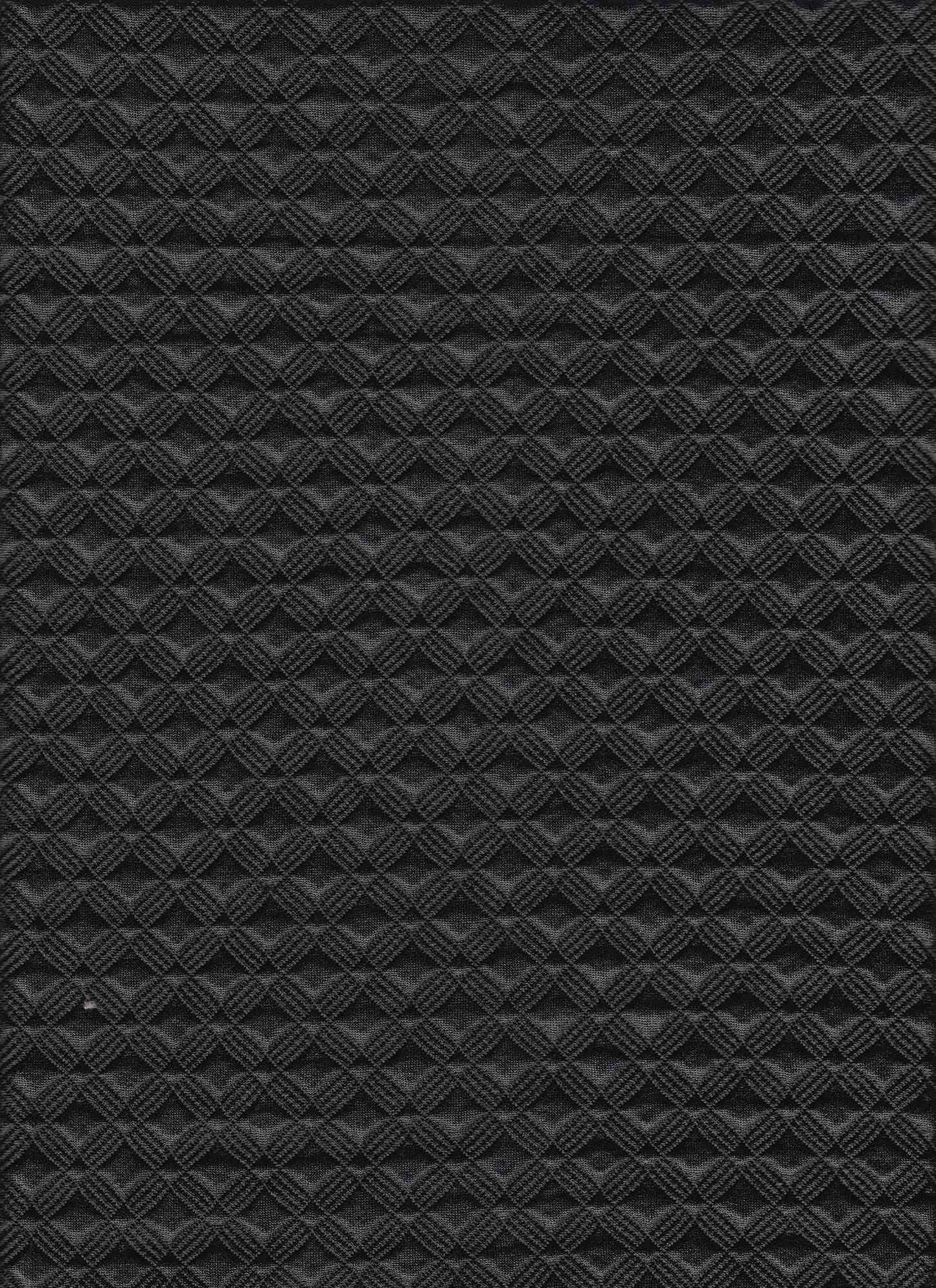 17053 BLACK BLACK EMBELLISHMENT/EMBOSSED KNITS LEATHER SOLIDS