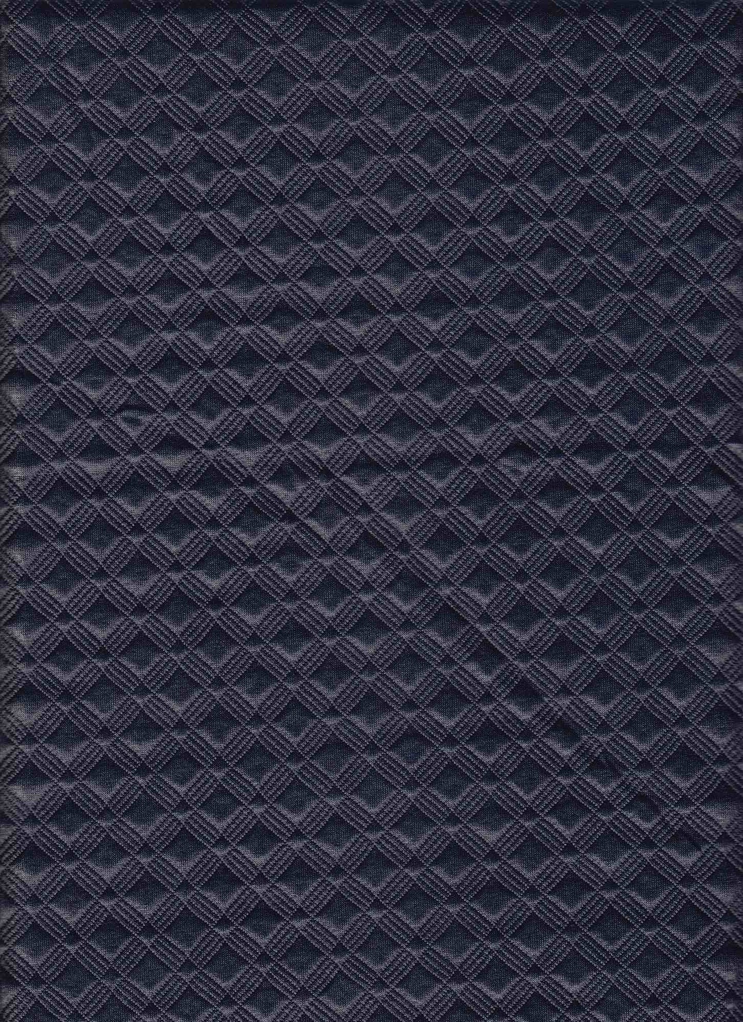 17053 NAVY BLUE EMBELLISHMENT/EMBOSSED KNITS LEATHER SOLIDS