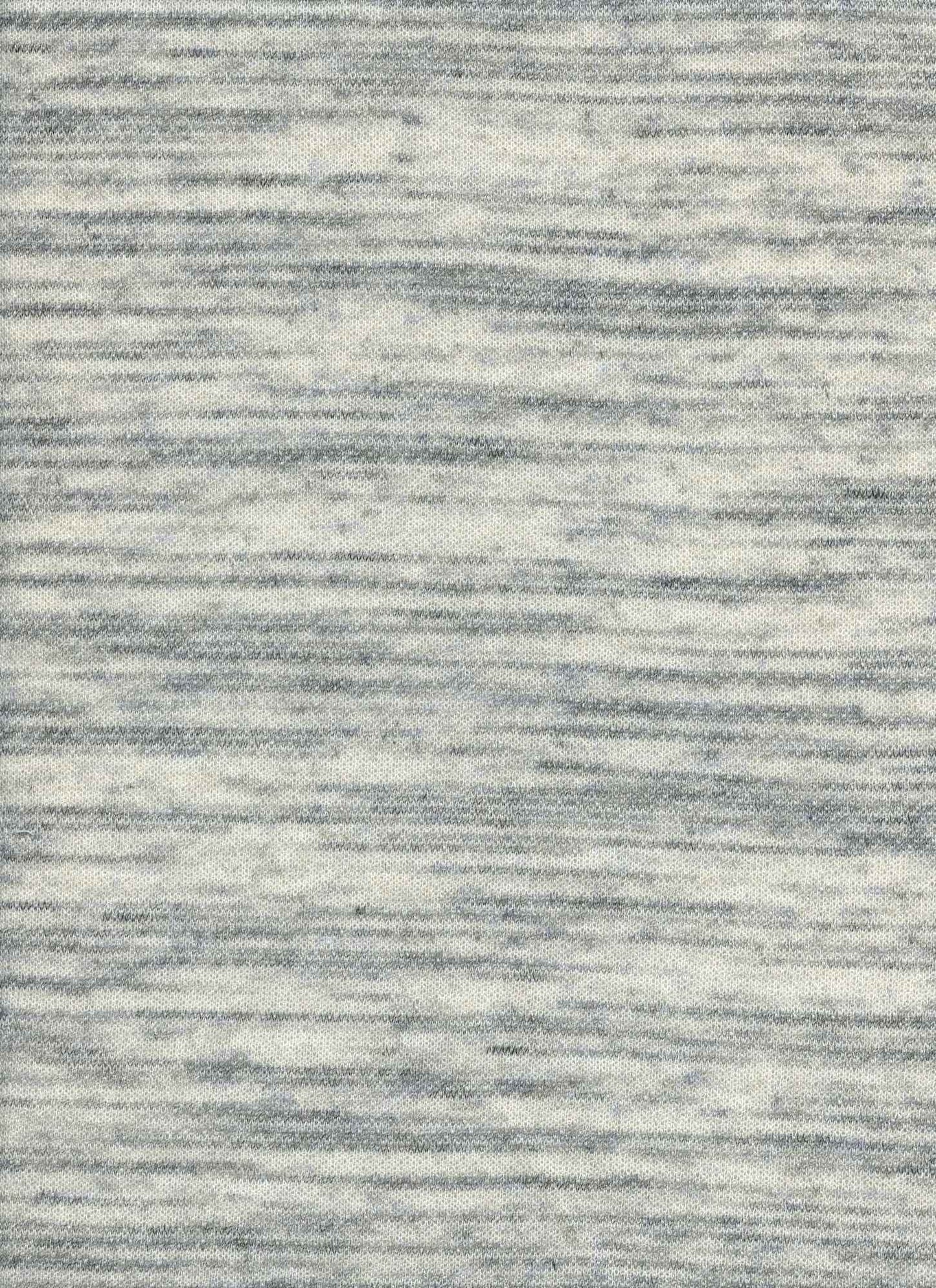 13991 BLACK WHITE FRENCH TERRY KNITS STRIPES
