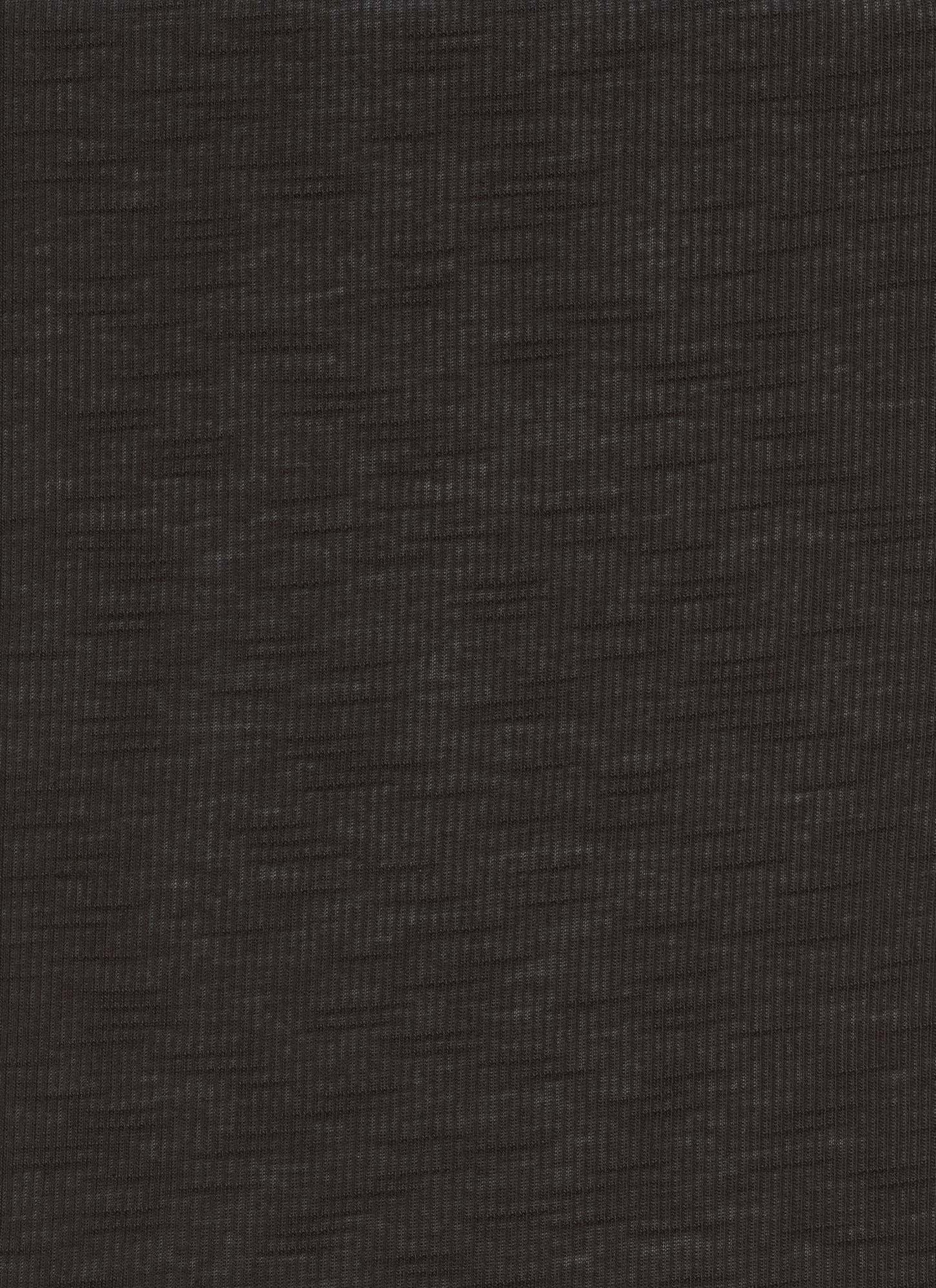 15142 BLACK BLACK KNITS RIBS SLUB/NEPS SOLIDS
