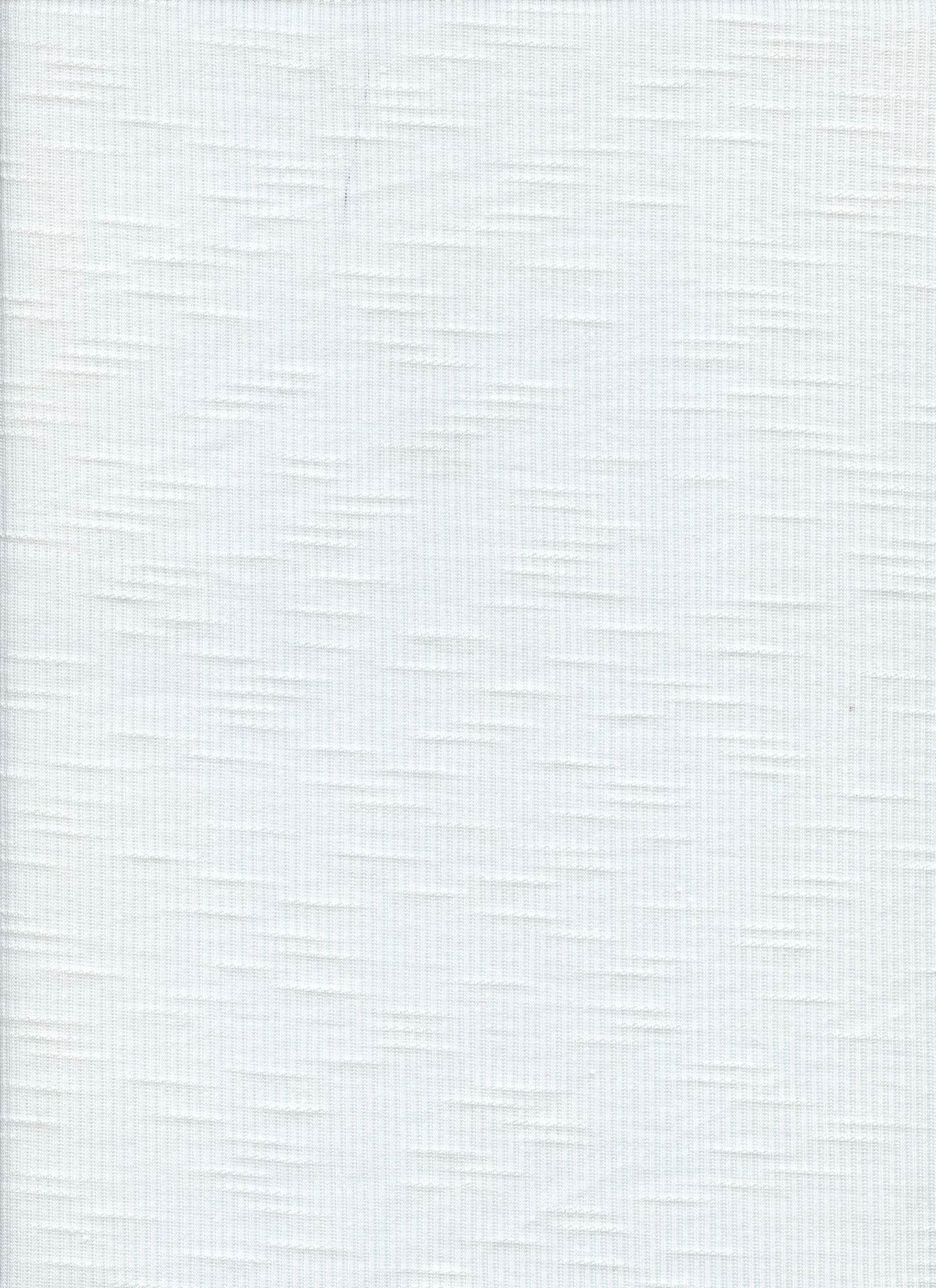 15142 WHITE KNITS RIBS SLUB/NEPS SOLIDS WHITE