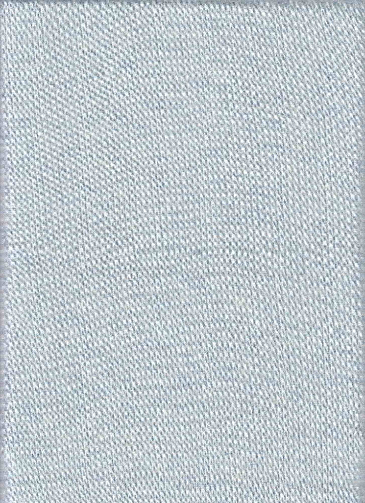 RSJ MELANGE MELANGE SKY BLUE KNITS RAYON SPANDEX SLUB/NEPS SPACE DYE