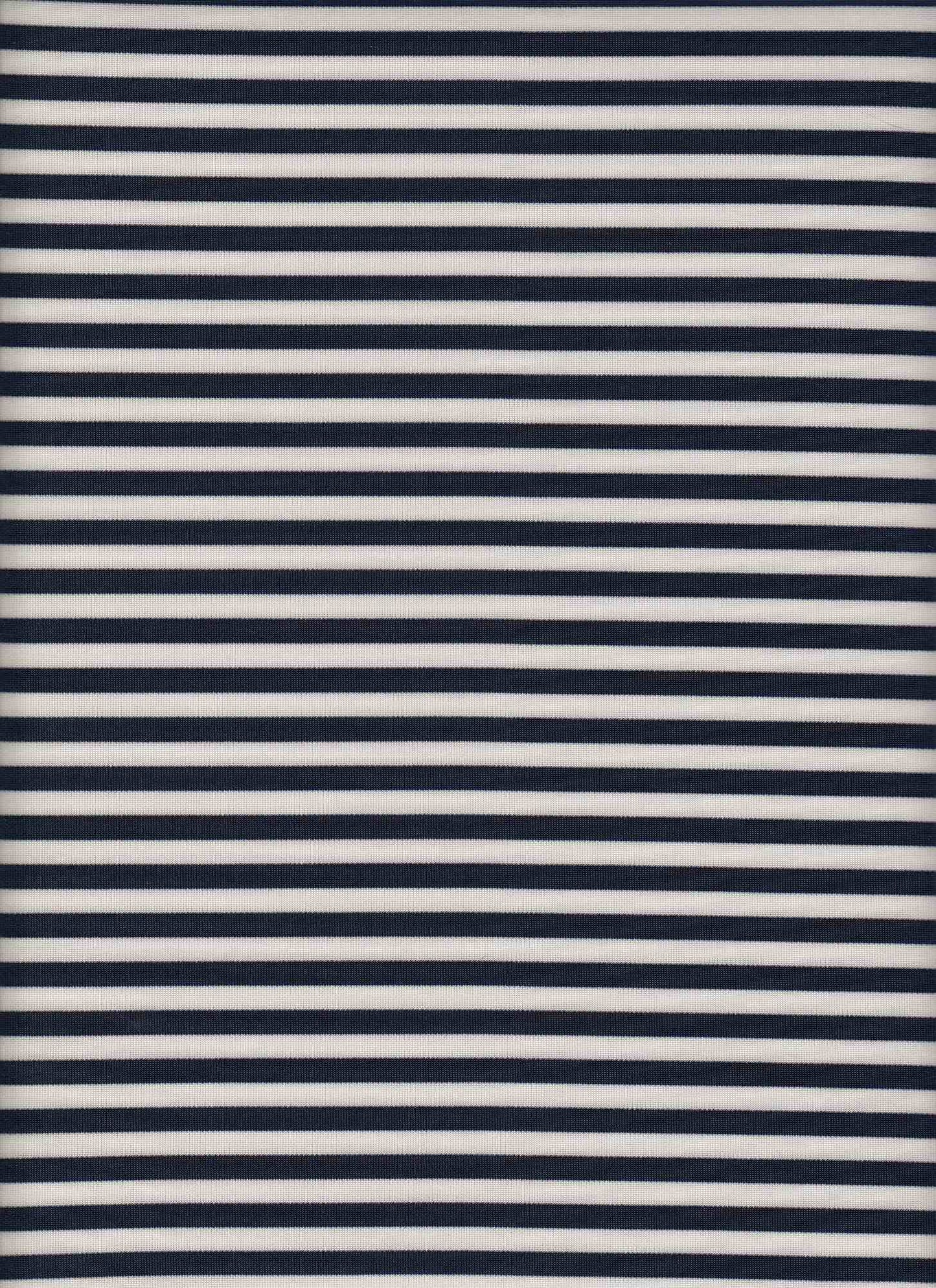 15155 NAVY/WHITE BLUE KNITS PONTI/OTTOMAN STRIPES TECHNO/CREPE/SCUBA