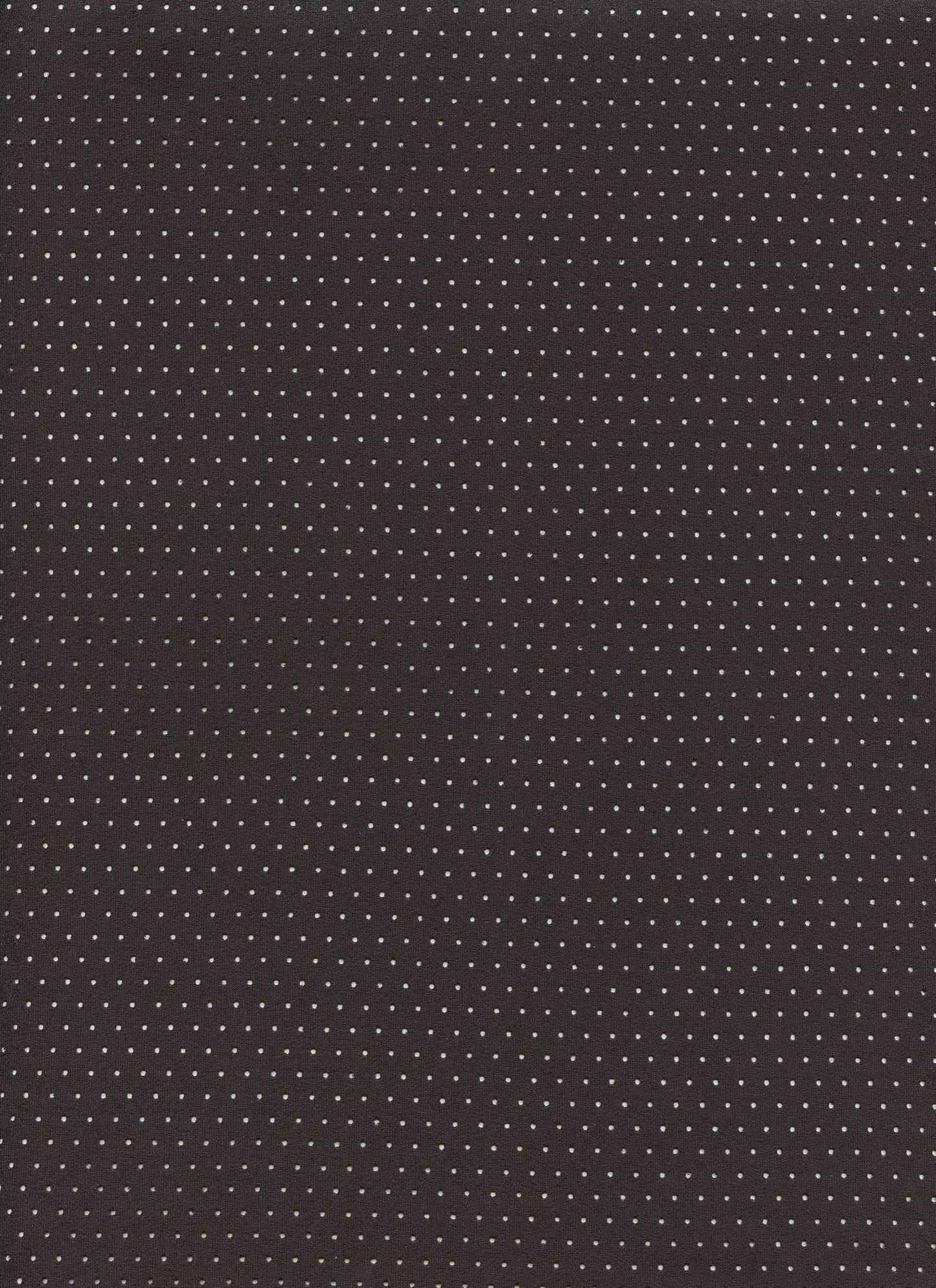 18292 BLACK BLACK KNITS MICROSUEDE PERFORATED SOLIDS