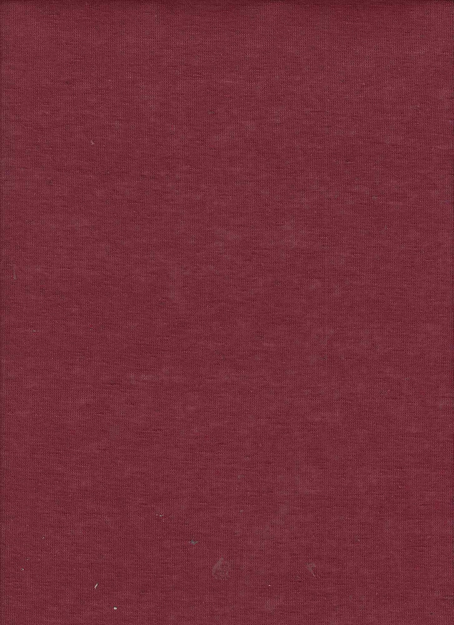 15004 CAYENNE KNITS LINEN RAYON SPANDEX RED SLUB/NEPS