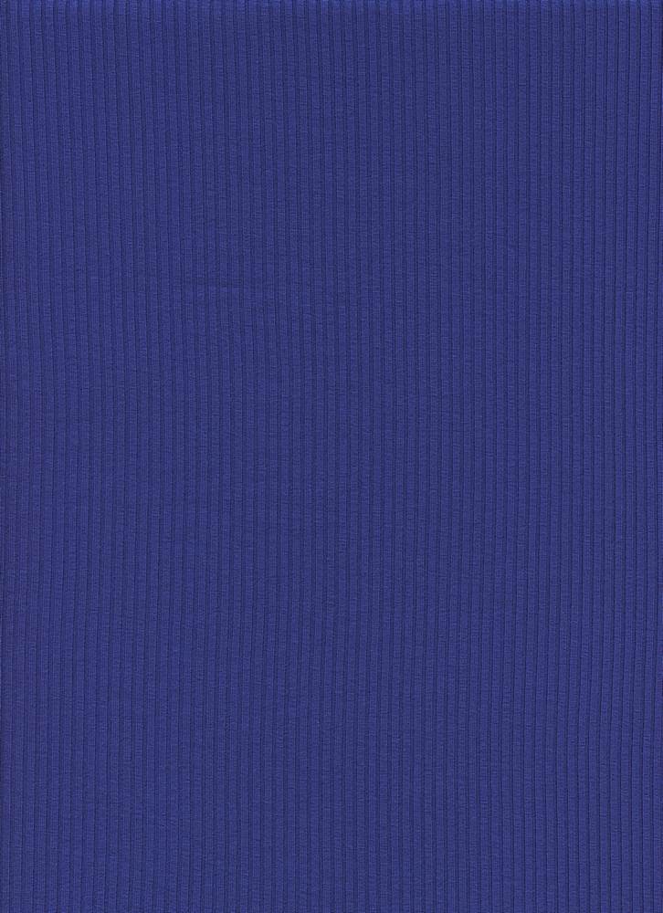 12123 SURF THE WEB BLUE KNITS RAYON SPANDEX RIBS SOLIDS