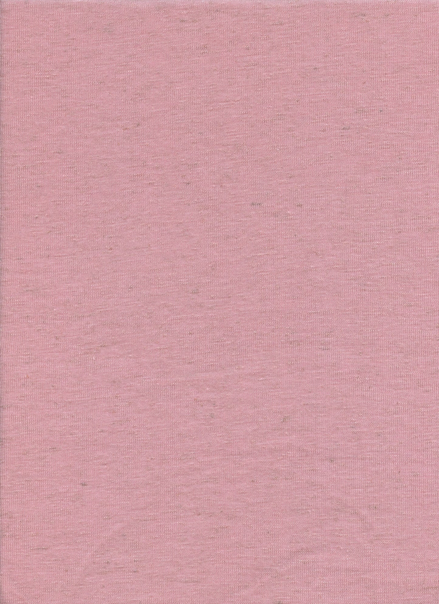 15004 ROSE PINK KNITS LINEN PINK RAYON SPANDEX SLUB/NEPS