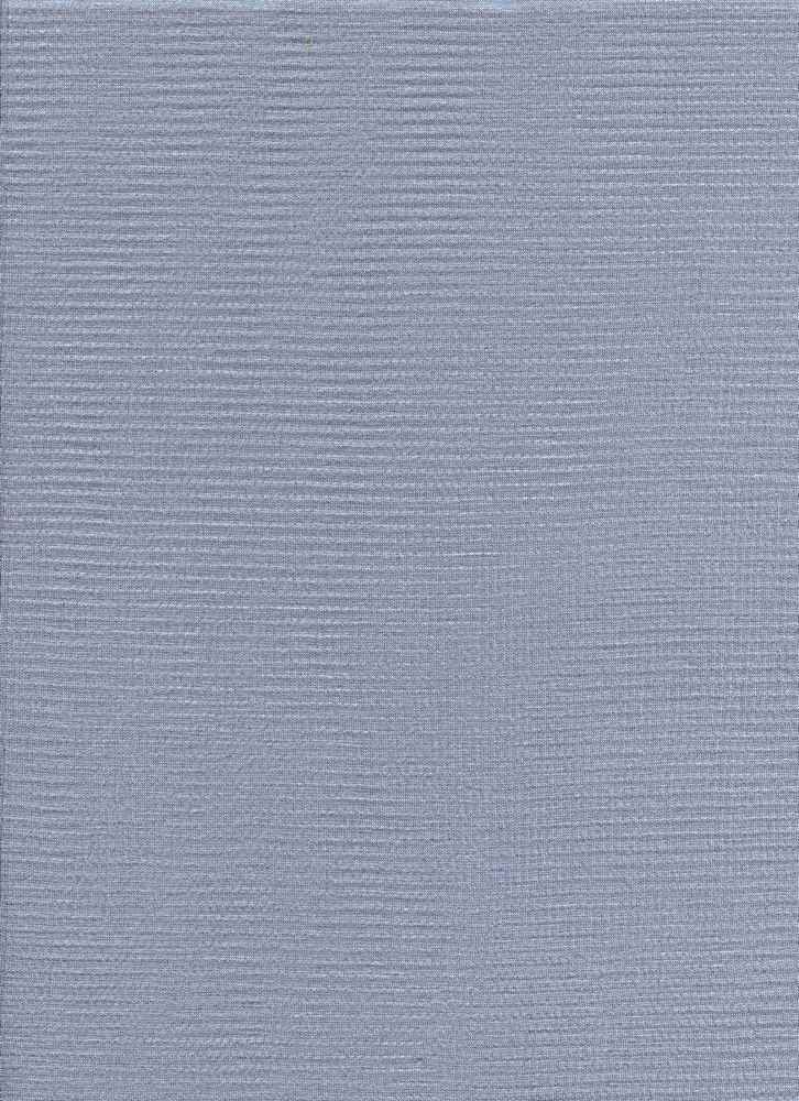 12121 CHAMBRAY BLUE "CRINKLE CRUSH PLEATED" KNITS RAYON SPANDEX RIBS SOLIDS