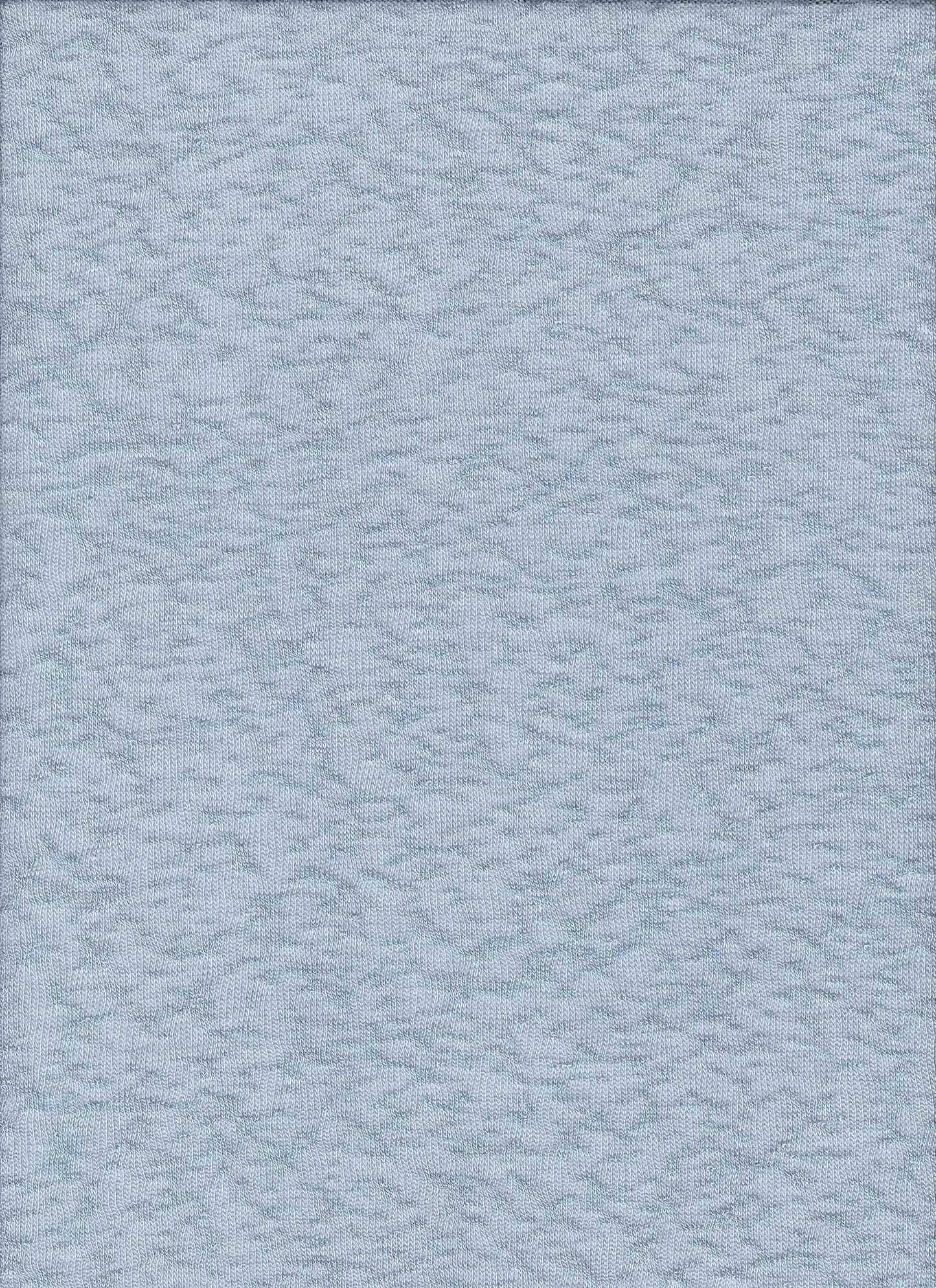 18332 BLUE WASH BLUE JACQUARD/NOVELTY KNITS RAYON SPANDEX SLUB/NEPS