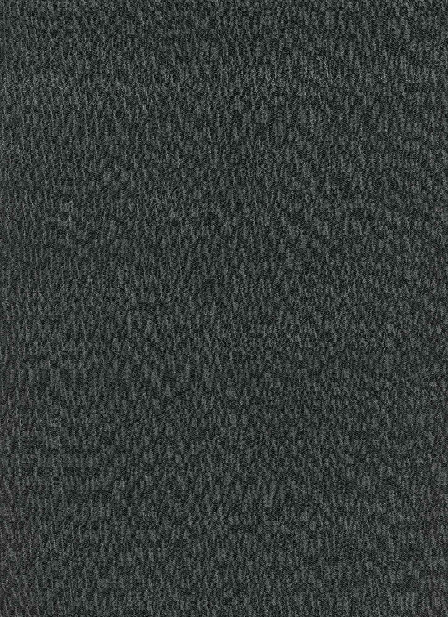 18354 DEEP BLACK BLACK CREPE CRINKLE SOLIDS TEXTURED WOVEN