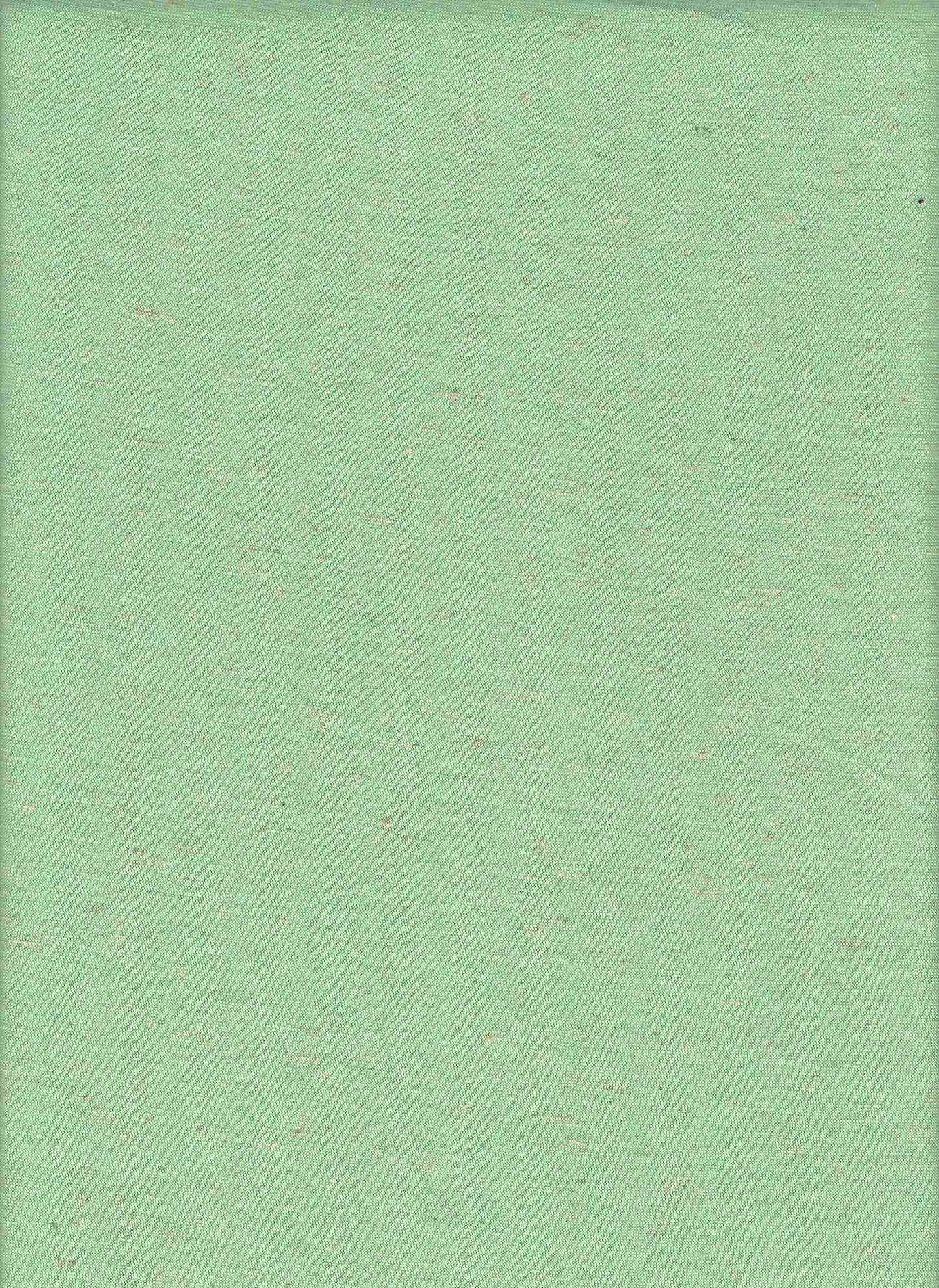 PJSY MELANGE NEON GREEN GREEN JERSEY KNITS LINEN SLUB/NEPS