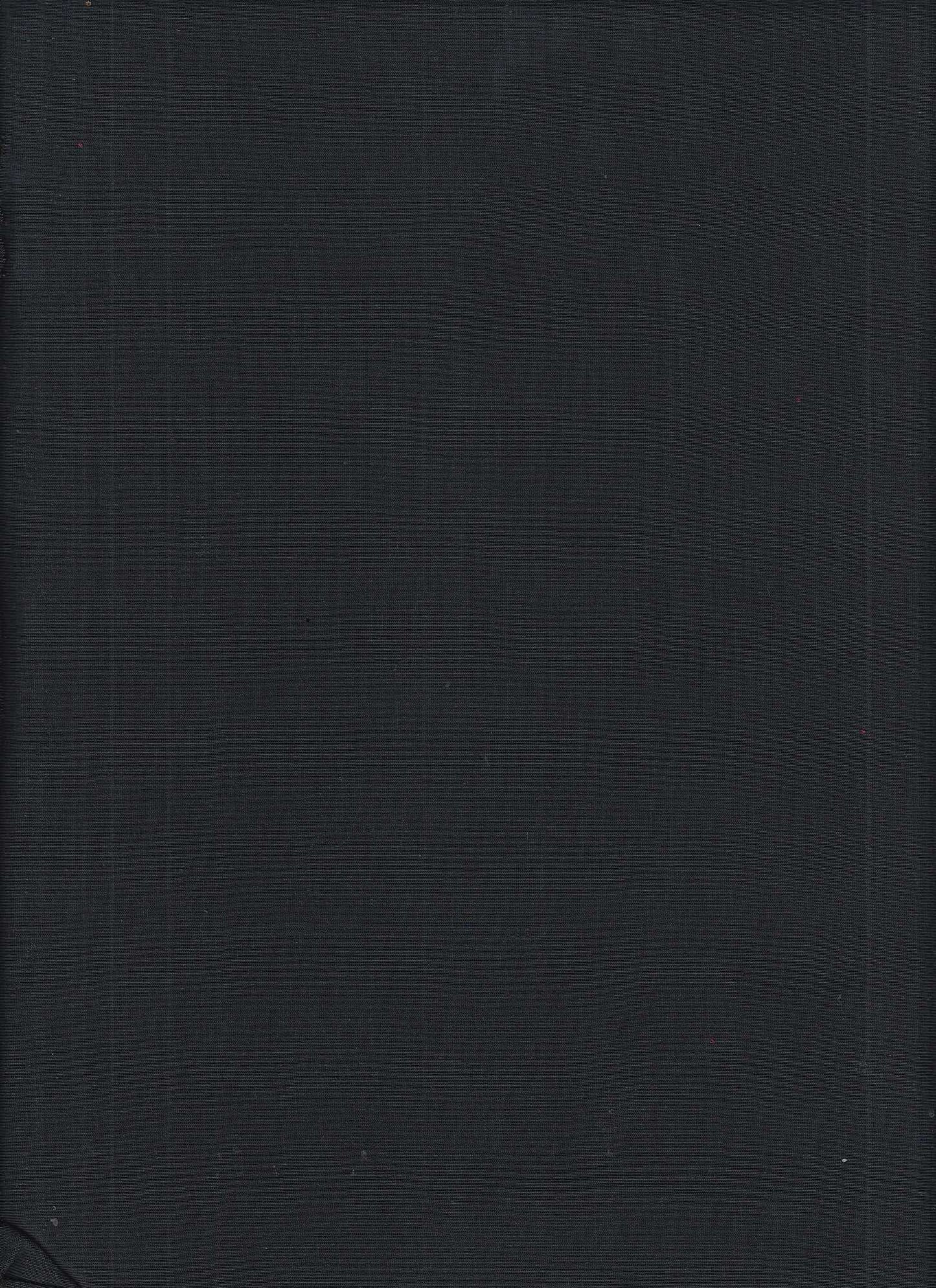 18349 BLACK DEEP1401 BLACK CUPRO JERSEY KNITS RAYON SPANDEX SOLIDS