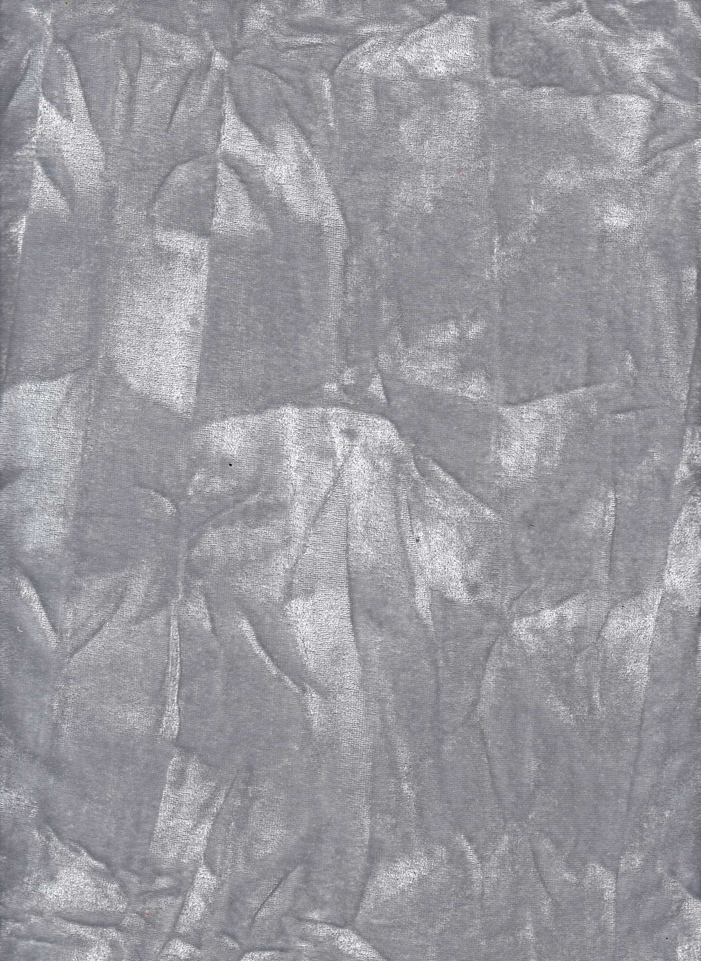 18384 SILVER COZY/BRUSH CRINKLE CRUSH PLEATED GREY JACQUARD/NOVELTY KNITS SOLIDS VELOURS