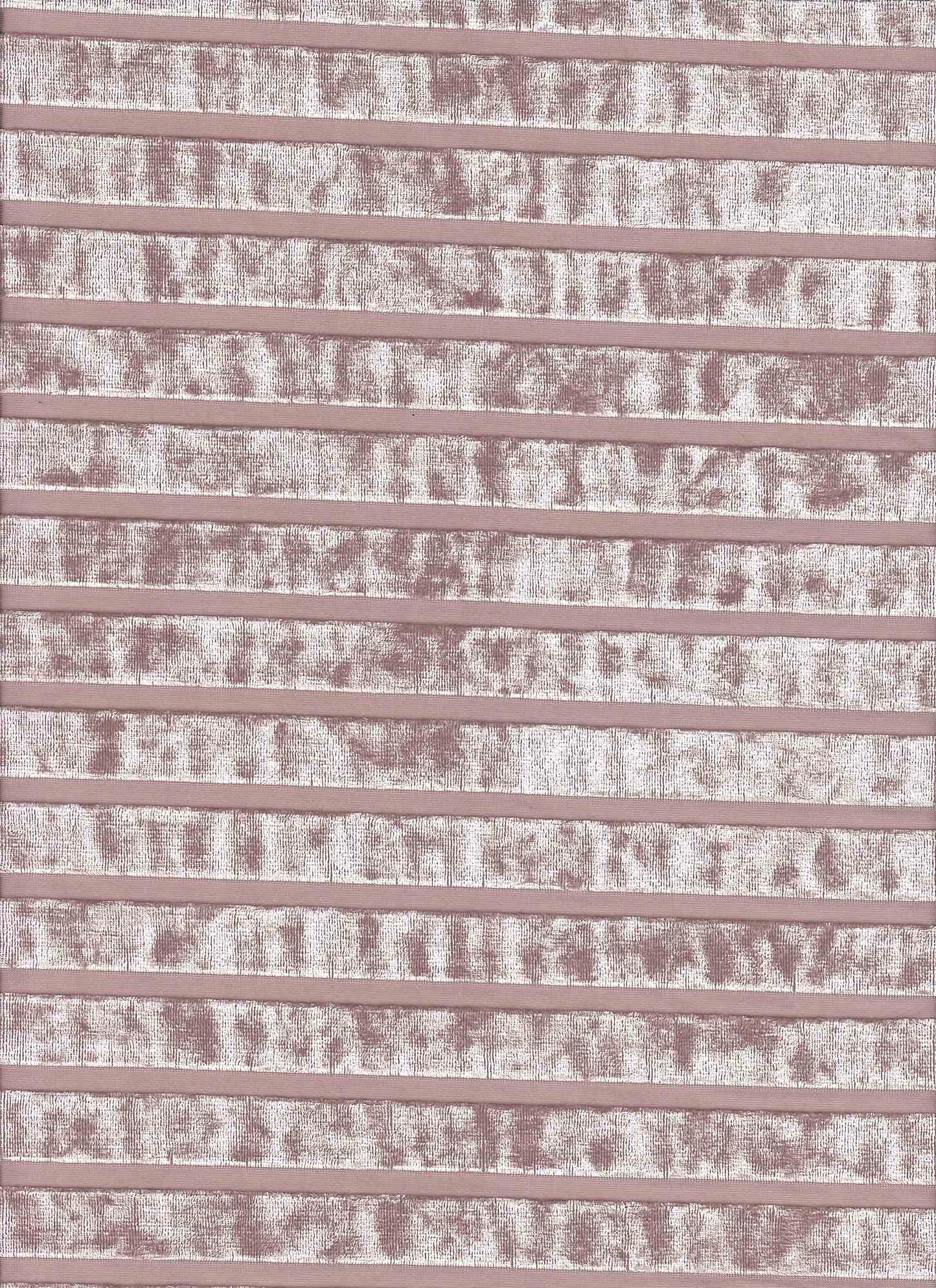 18399 MAUVE COZY/BRUSH CRINKLE CRUSH PLEATED JACQUARD/NOVELTY KNITS PINK SOLIDS STRIPES VELOURS