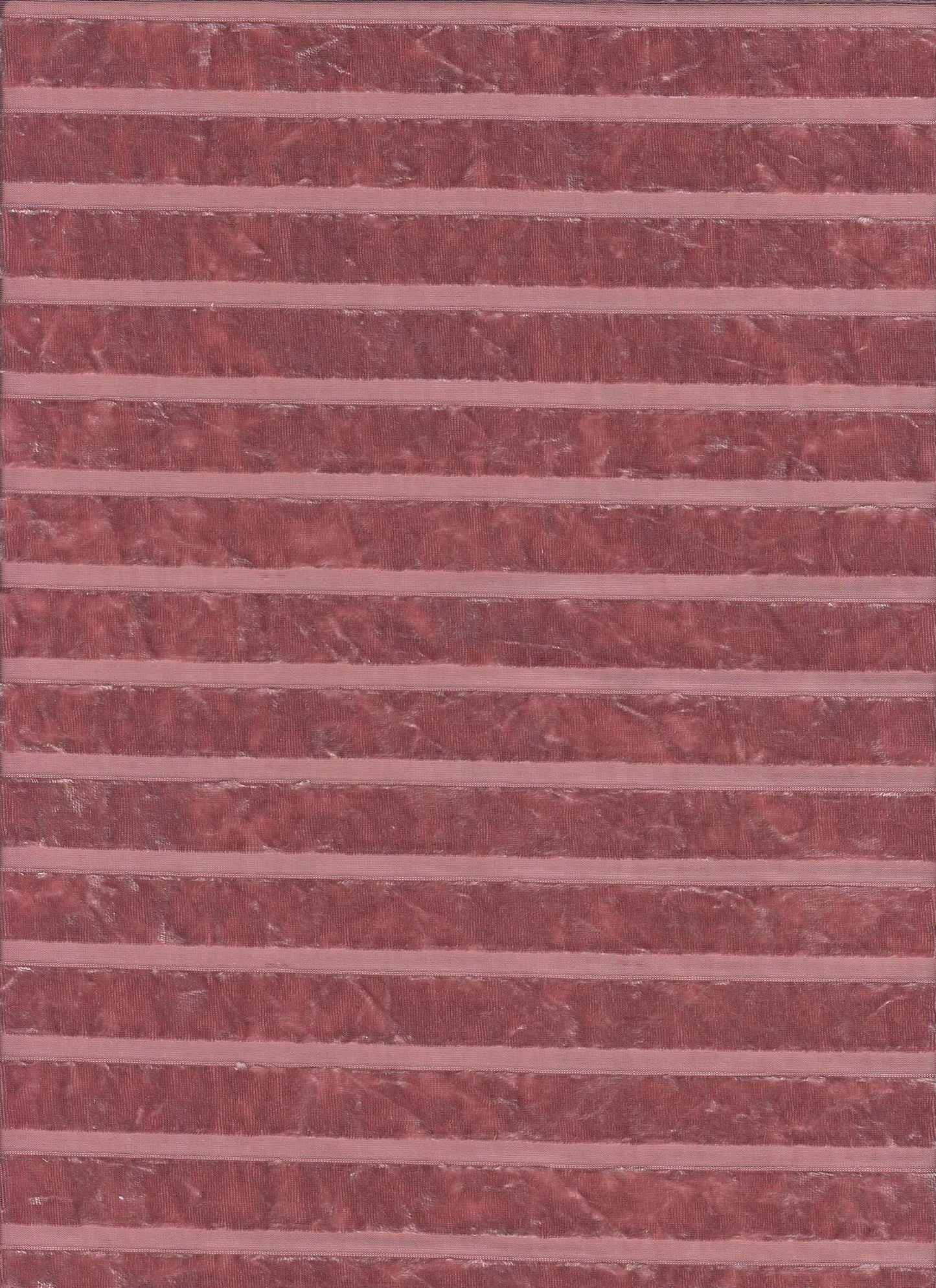 18399 RUST COZY/BRUSH CRINKLE CRUSH PLEATED JACQUARD/NOVELTY KNITS ORANGE SOLIDS STRIPES VELOURS