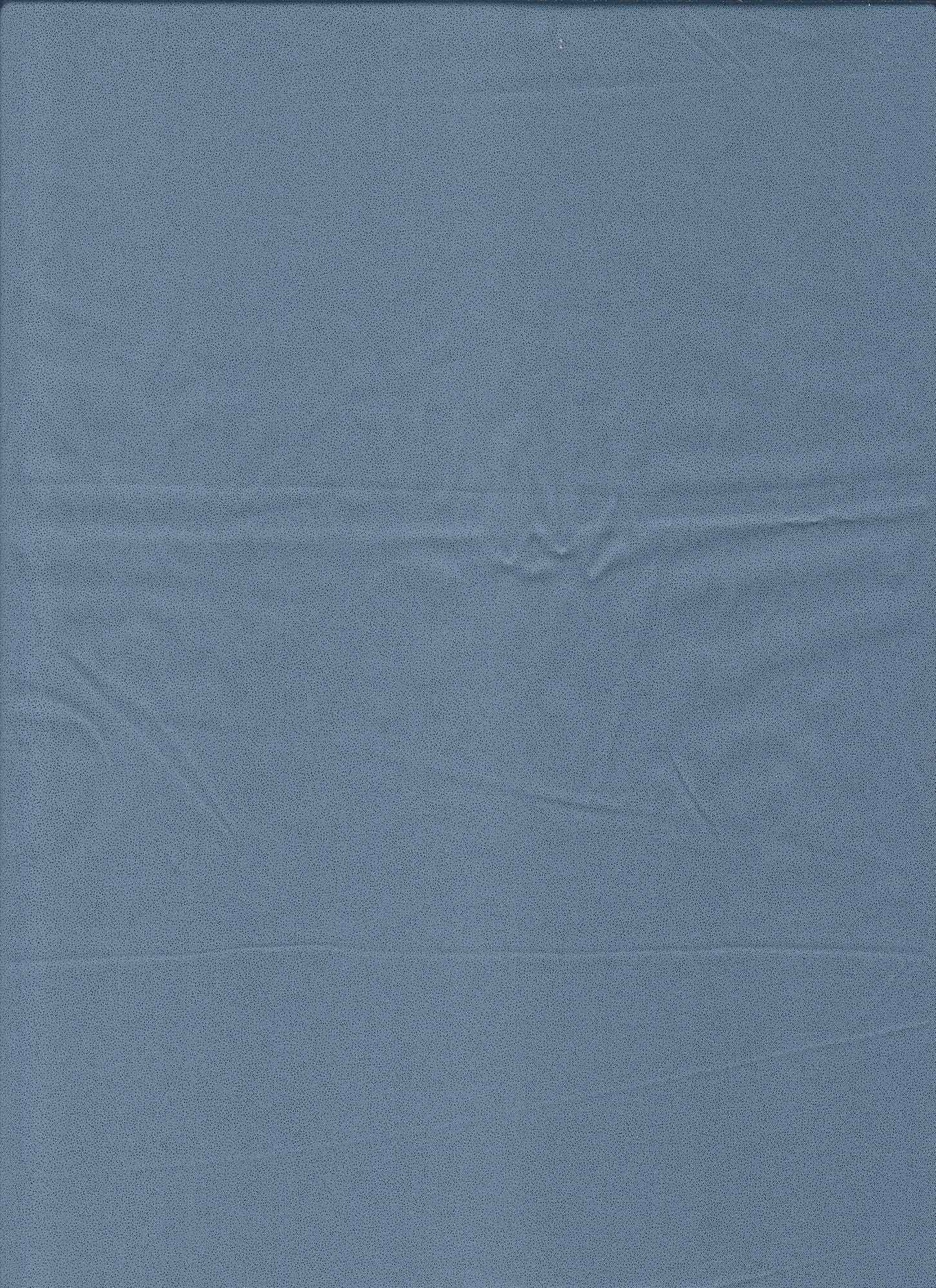 18401 DUSTY BLUE/SILVER FOIL BLUE EMBELLISMENT SATIN SOLIDS WOVEN