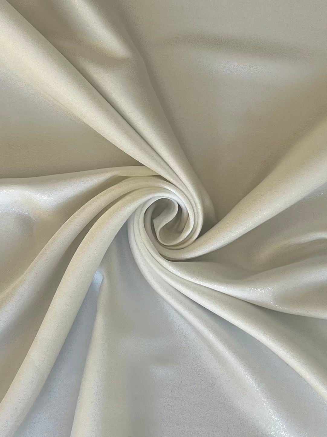 18401 ANTIQUE WHITE/WHITE FOIL EMBELLISMENT OFFWHITE/IVORY SATIN SOLIDS WHITE WOVEN