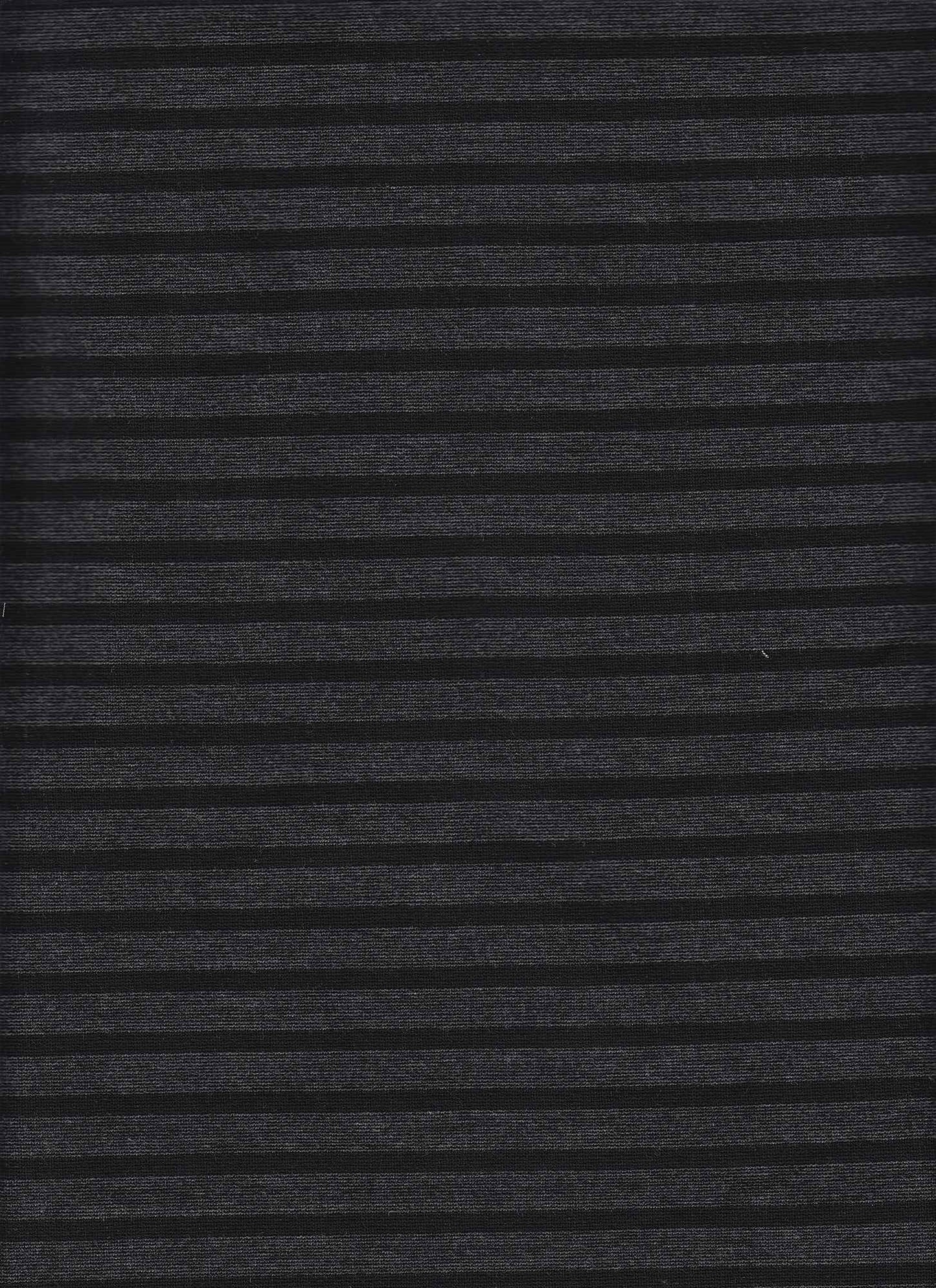 13999 STRIPE BLACK/CHARCOAL BLACK GREY KNITS PONTI/OTTOMAN STRIPES