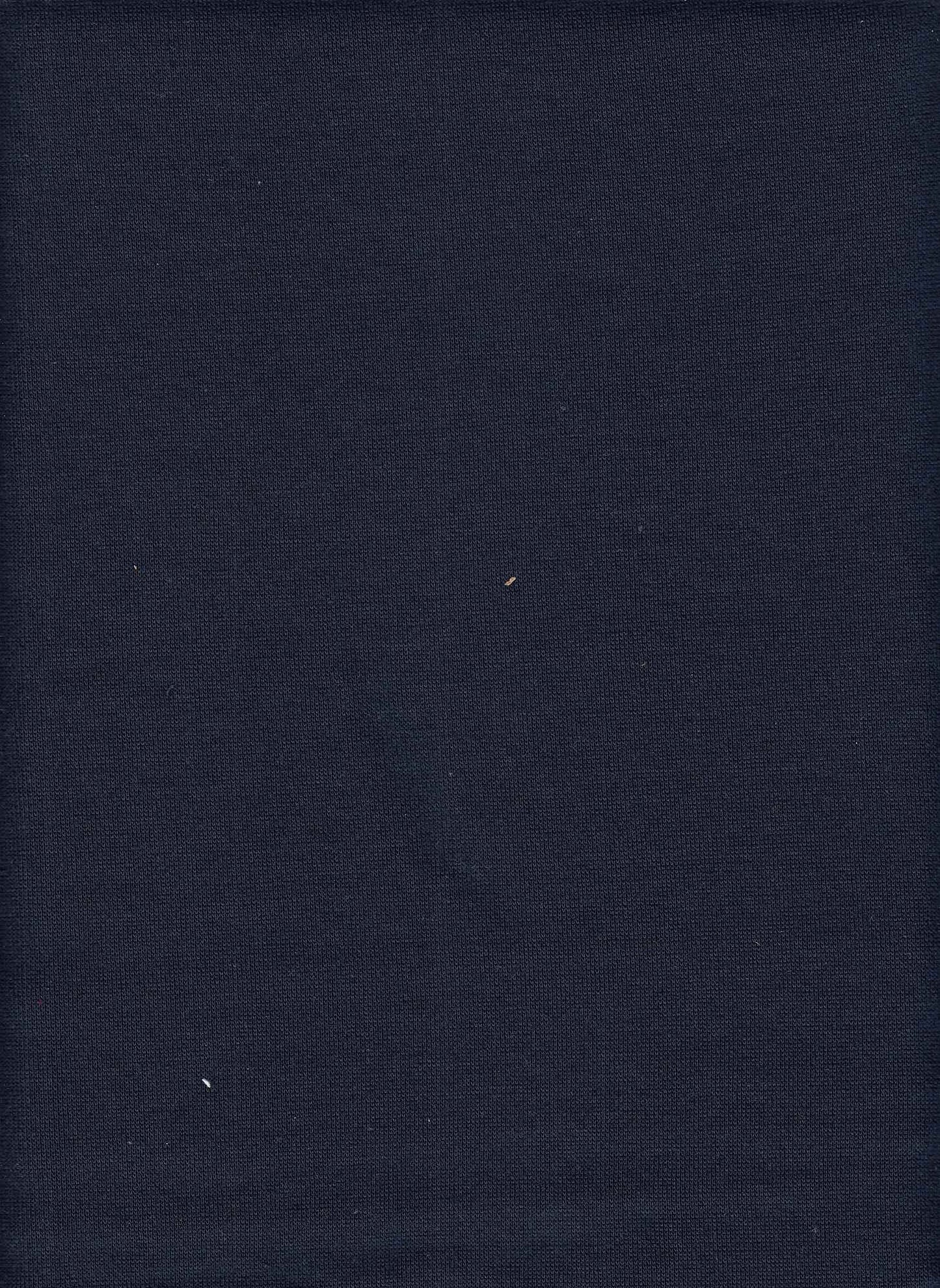 19406 NAVY BLUE FRENCH TERRY KNITS SOLIDS