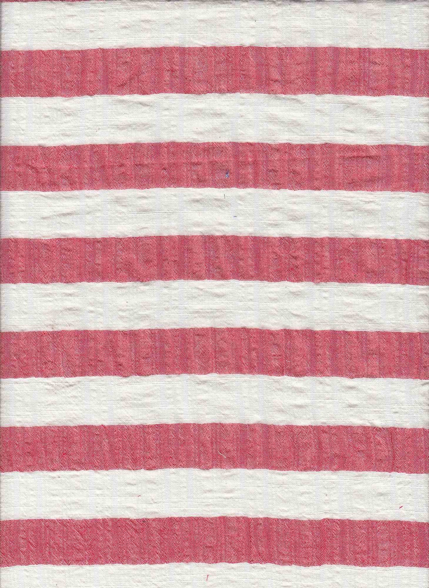 19448 RED/NATURAL RED STRIPES WOVEN