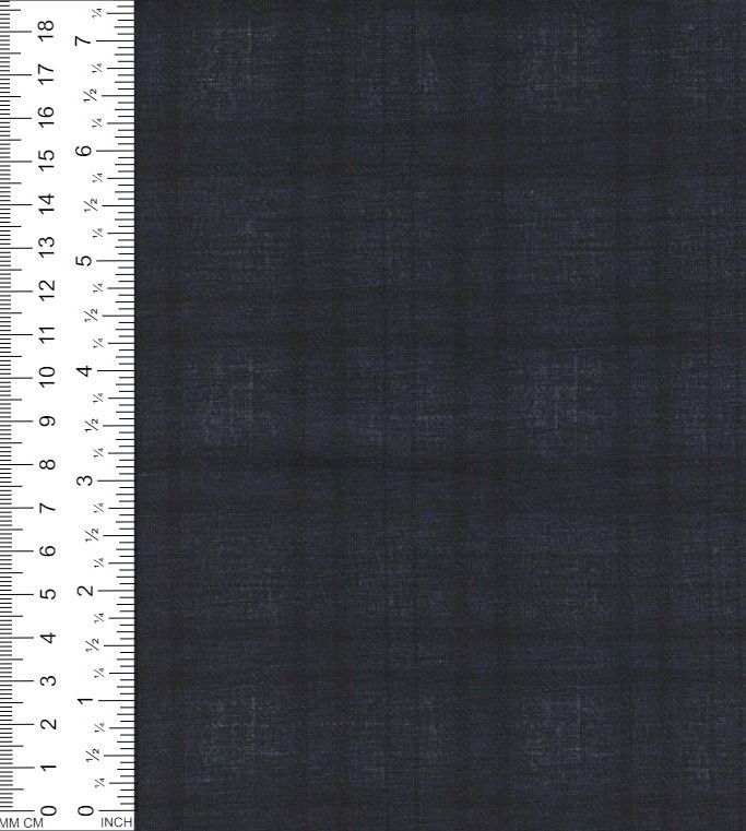 13999 PLAID NAVY/DENIM BLUE KNITS PLAID PONTI/OTTOMAN PRINTS