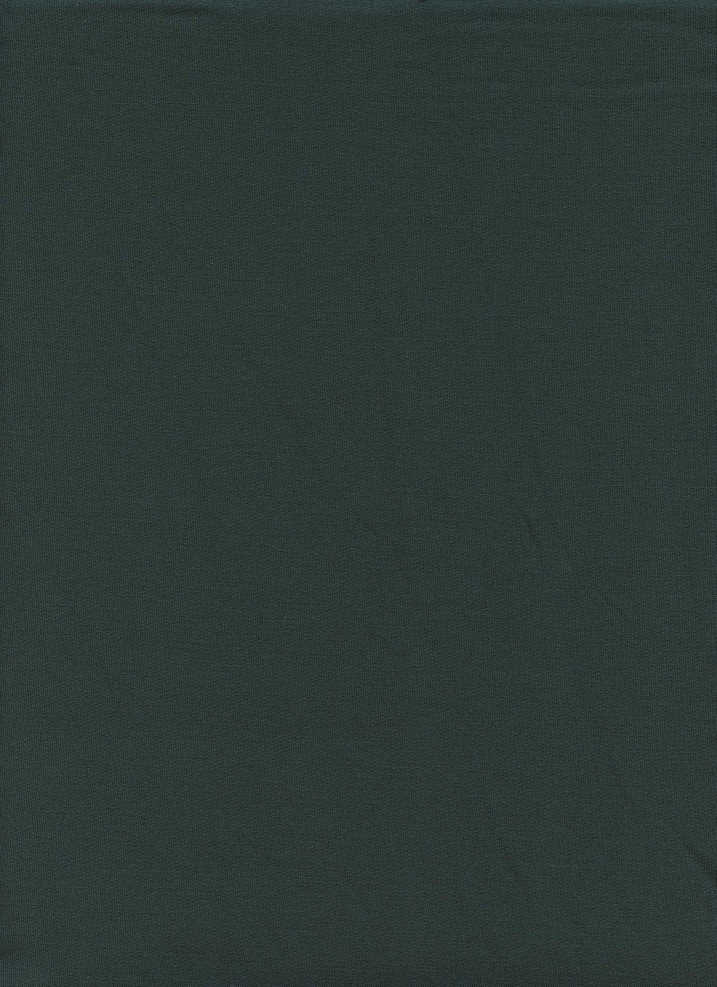 12128 SPRUCE COZY/BRUSH FRENCH TERRY GREEN KNITS RAYON SPANDEX SOLIDS