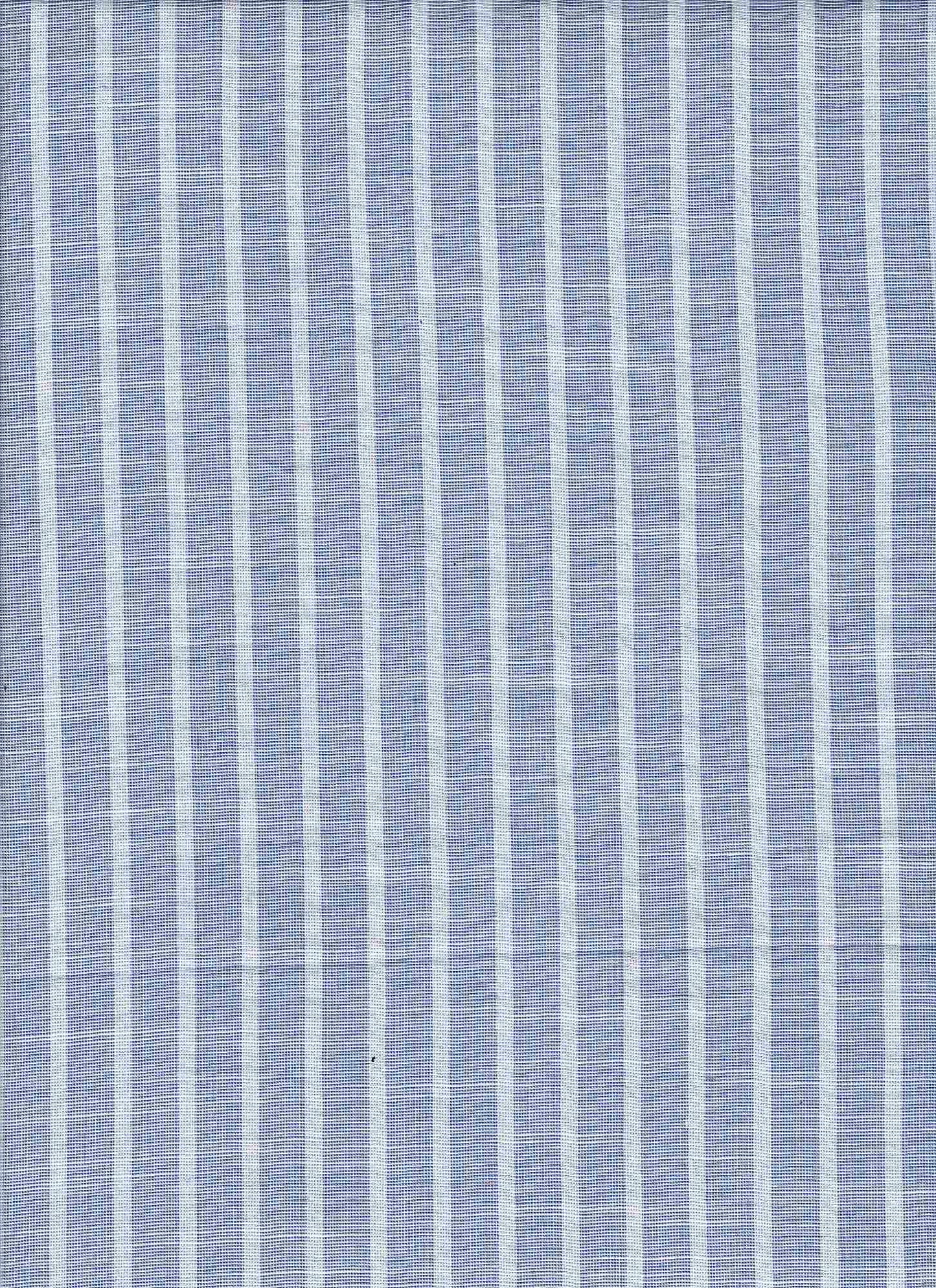 19455 BLUE/WHT BLUE CHALLIS PRINTS STRIPES WOVEN