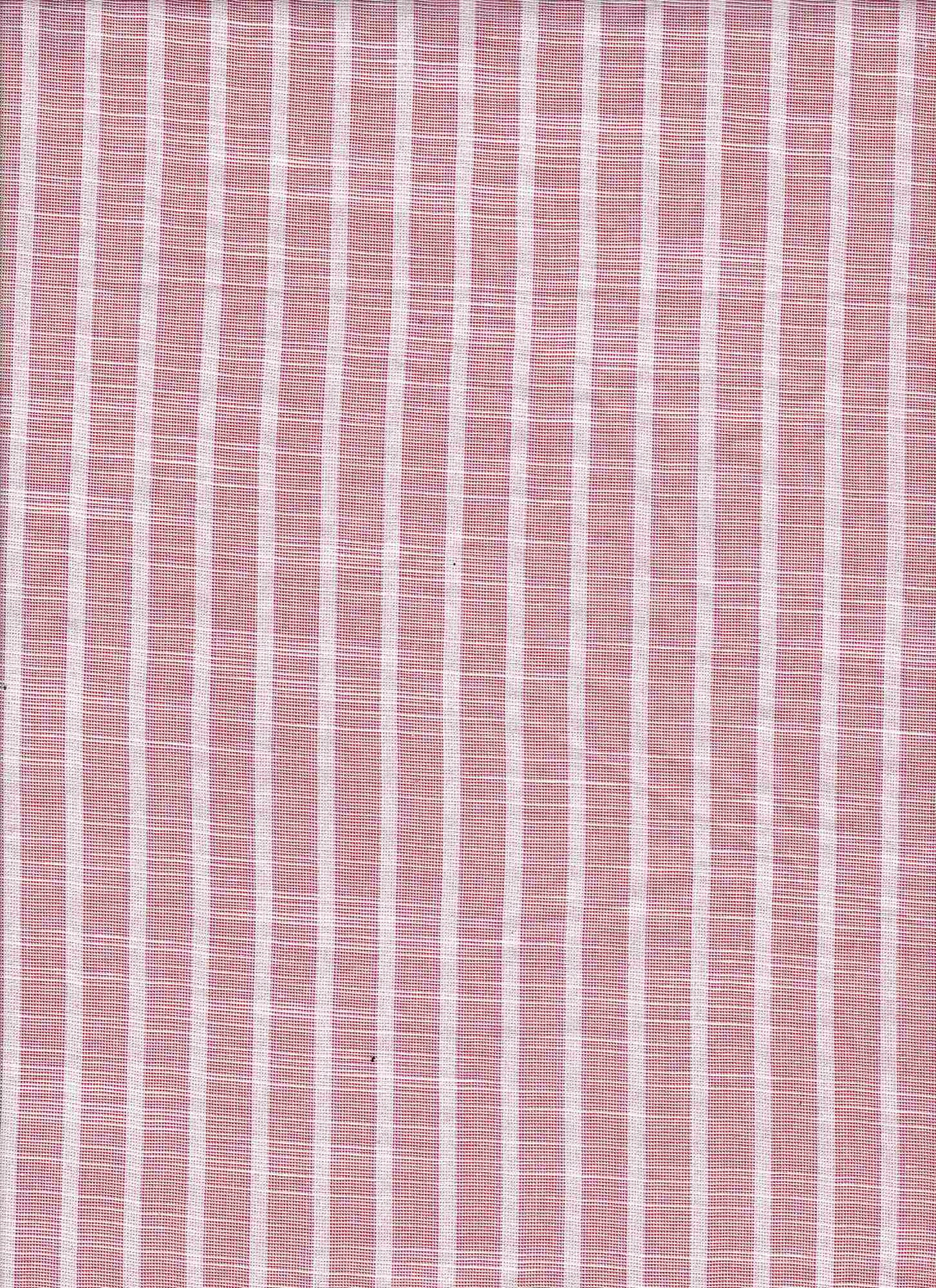 19455 RED/WHT CHALLIS PRINTS RED STRIPES WOVEN