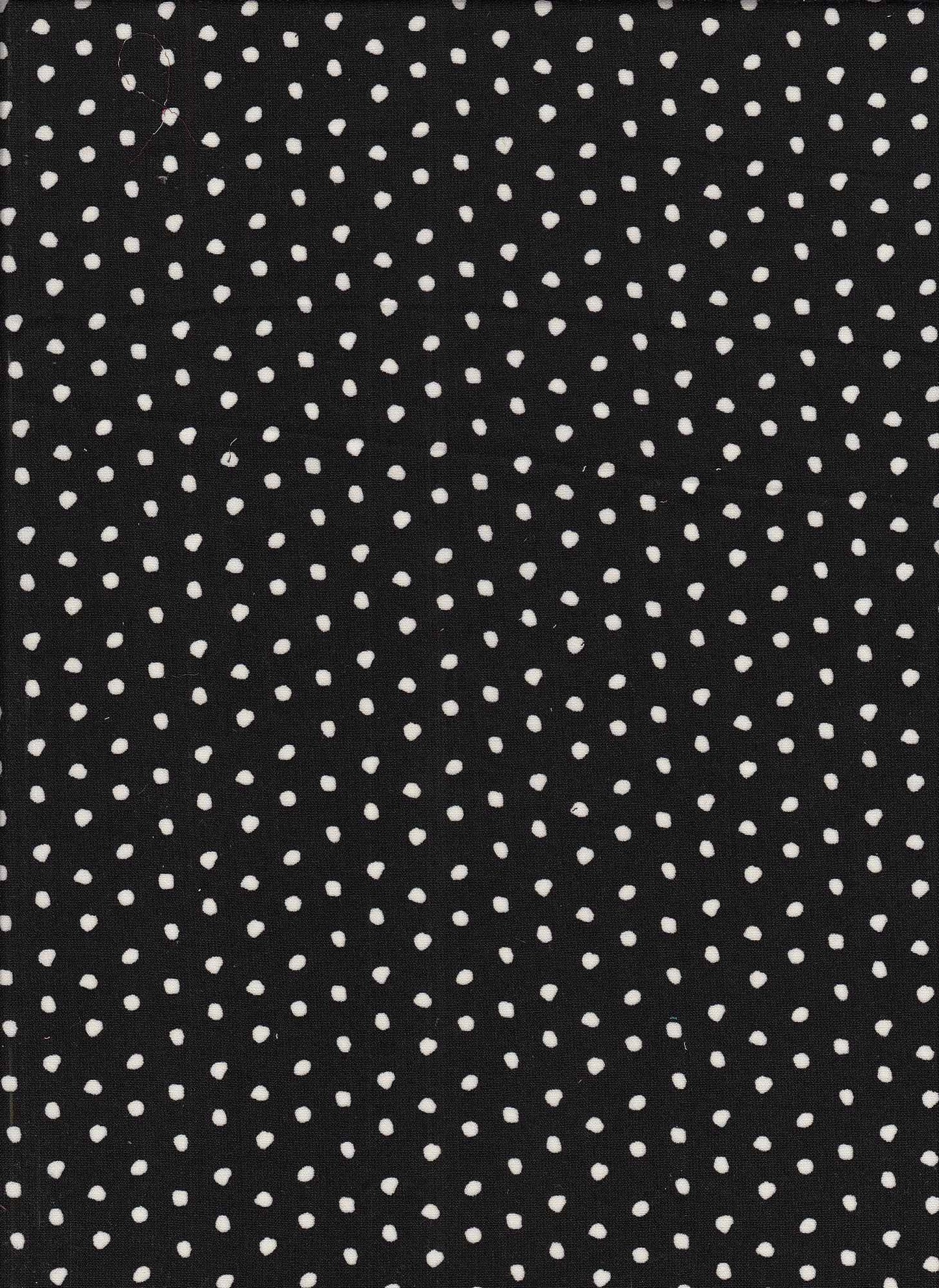 PDOT 10011-A BLACK/WHITE BLACK CHALLIS PRINTS WOVEN