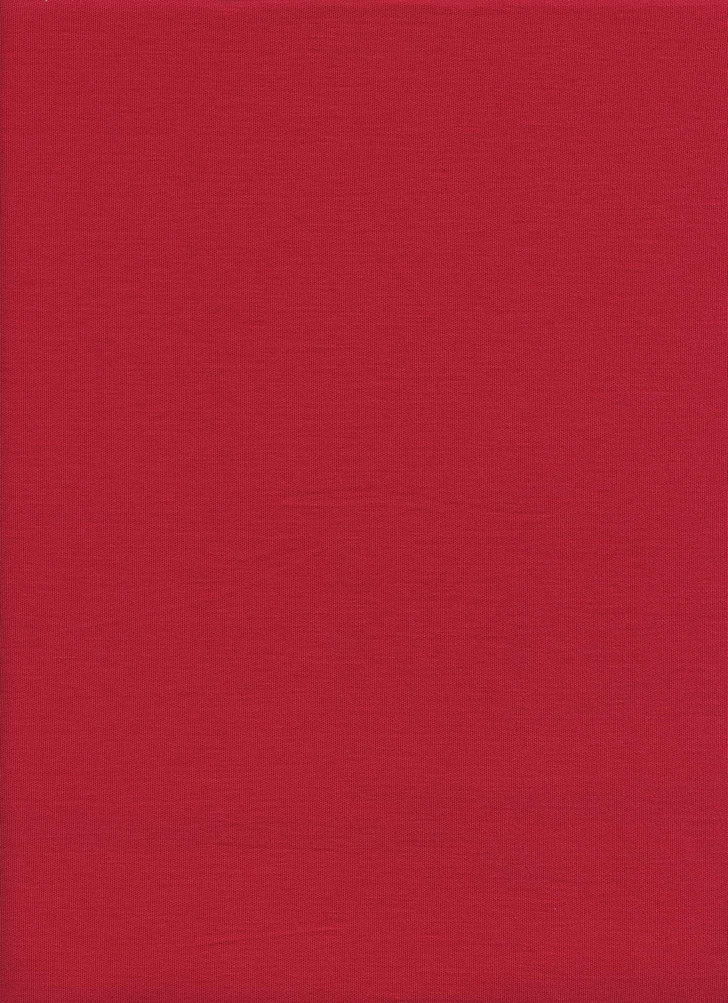 18378 RED KNITS PONTI/OTTOMAN RAYON SPANDEX RED SOLIDS