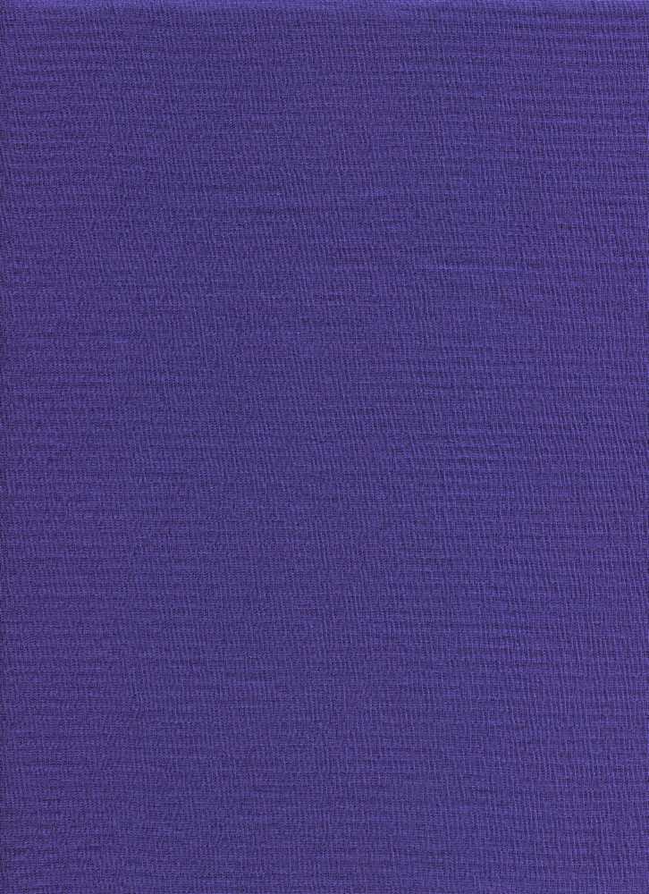 12121 VIOLET "CRINKLE CRUSH PLEATED" KNITS PURPLE RAYON SPANDEX RIBS SOLIDS
