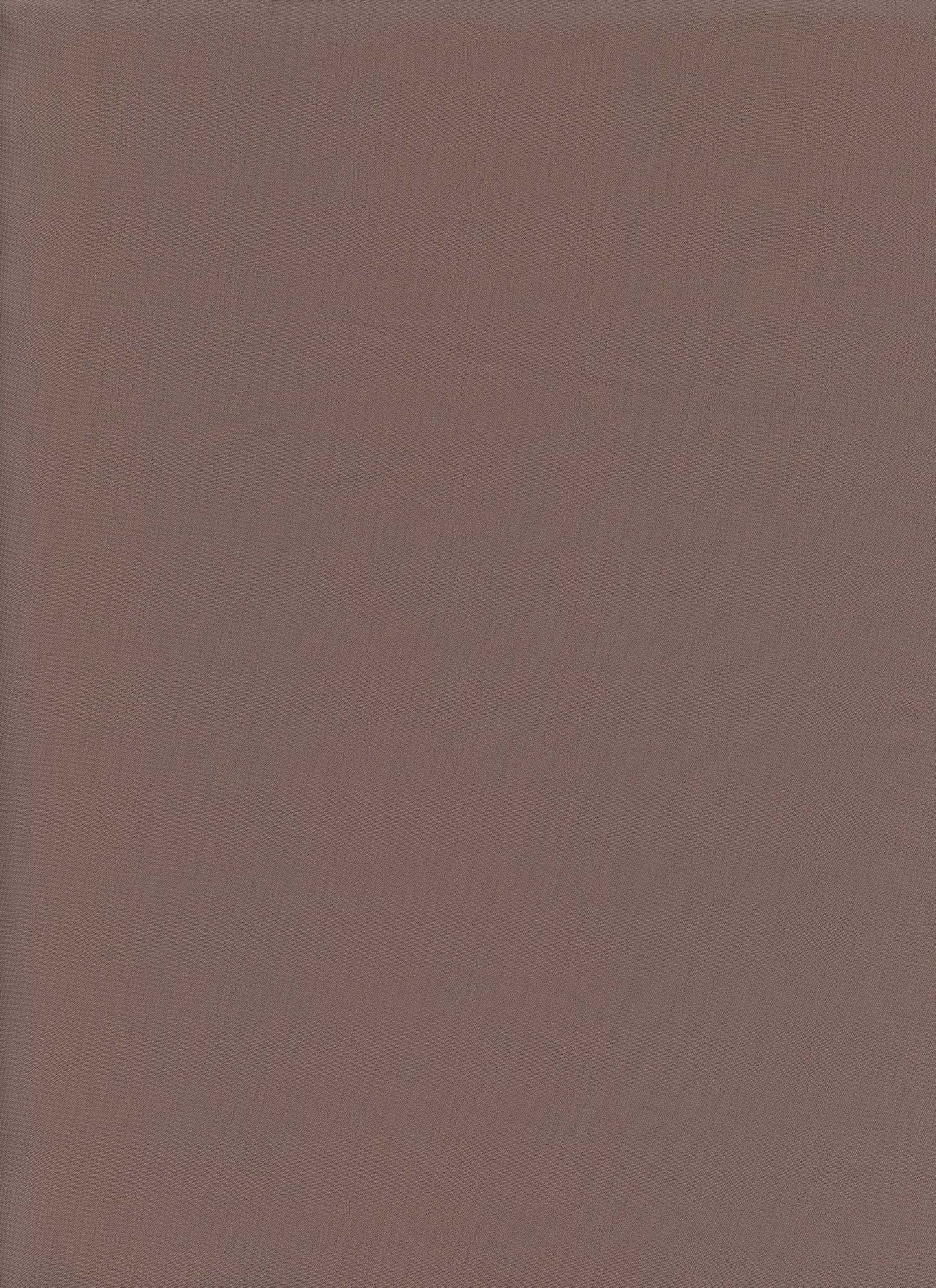 19602 MINK BROWN CHIFFONS SOLIDS WOVEN