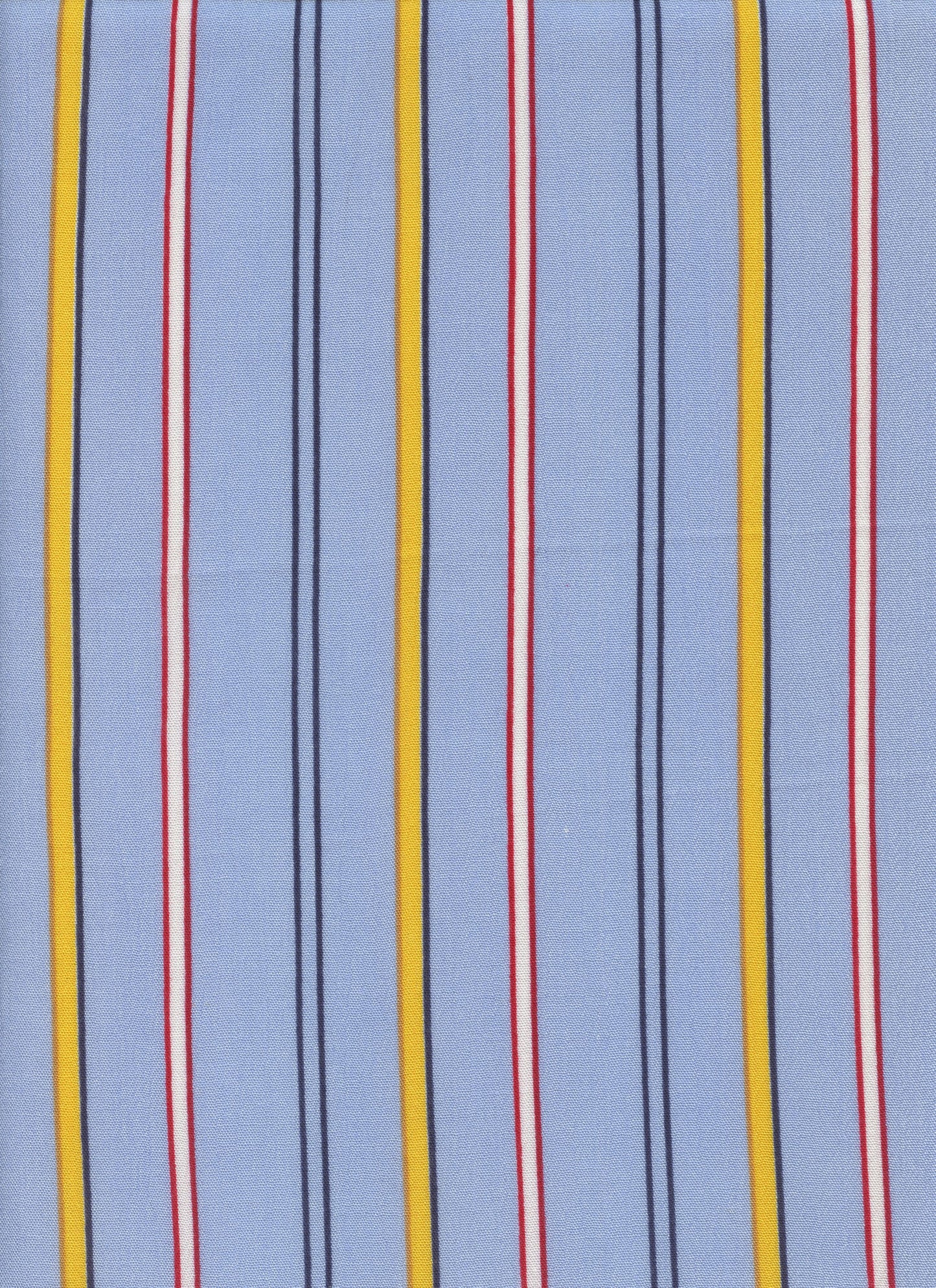 180802 ELTON ST CHAMBRAY BLUE CREPE CRINKLE PRINTS STRIPES WOVEN