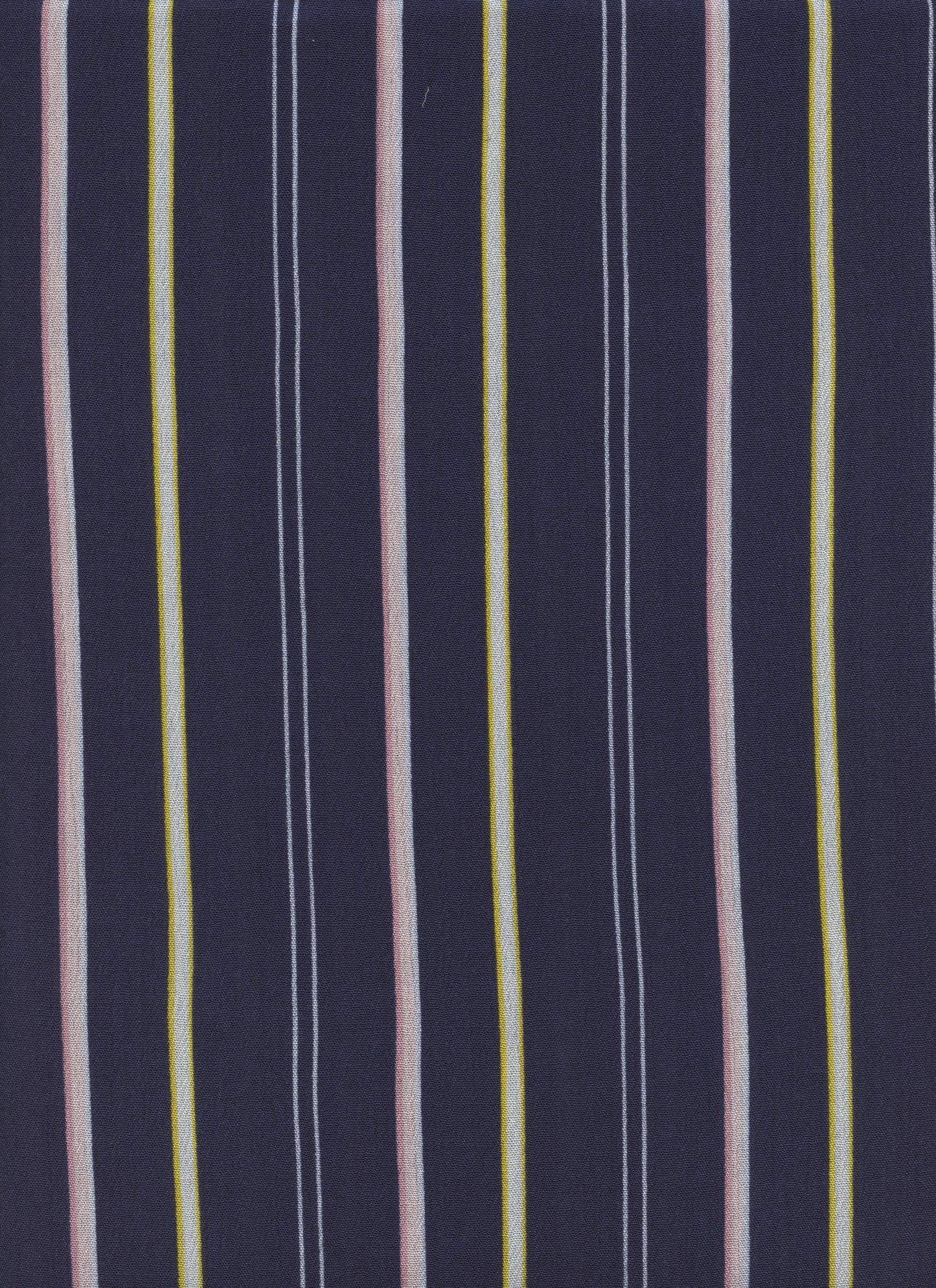180802 ELTON ST NAVY BLUE CREPE CRINKLE PRINTS STRIPES WOVEN
