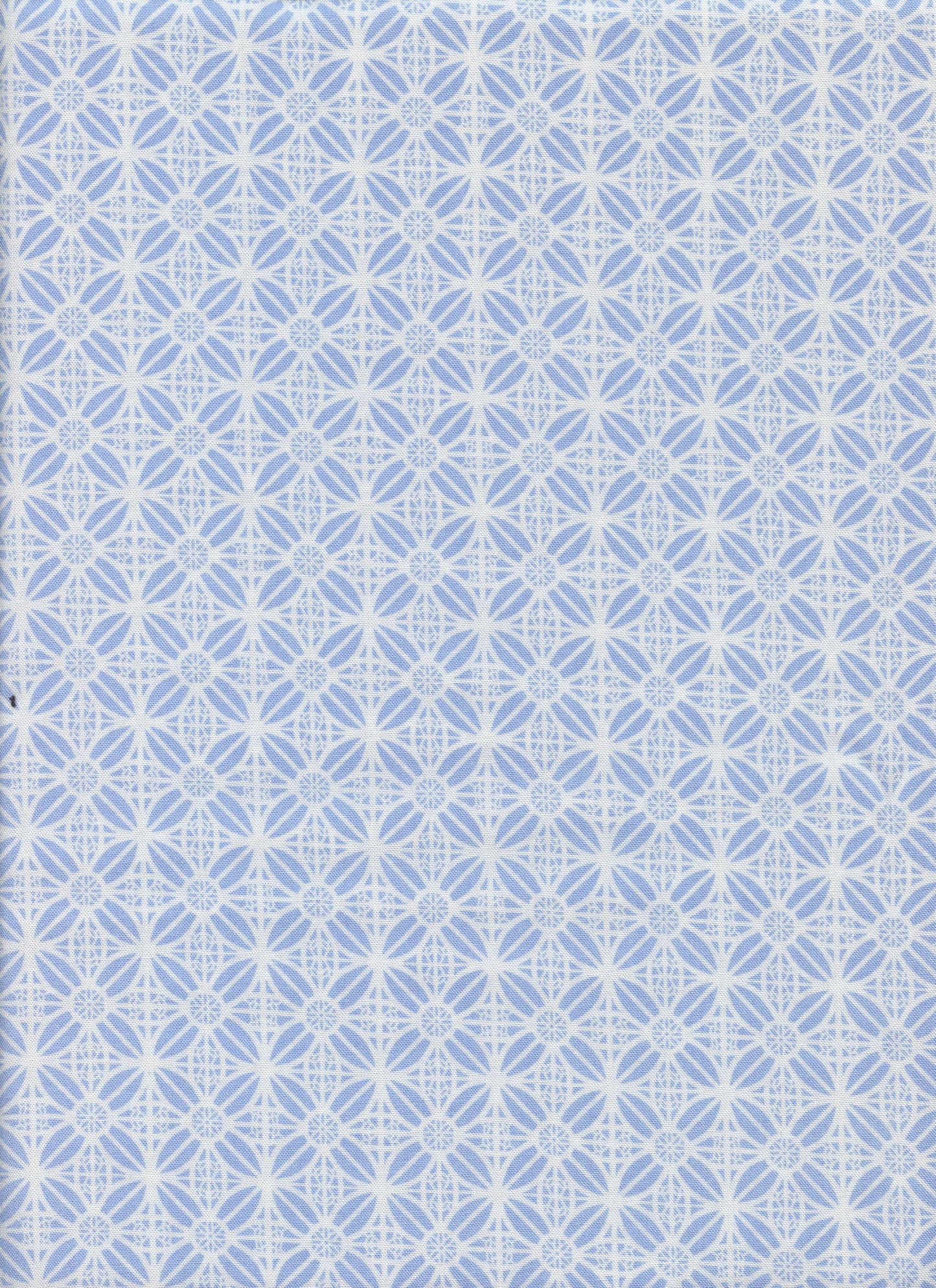 180616 BABY BLUE BLUE CHALLIS PRINTS WOVEN