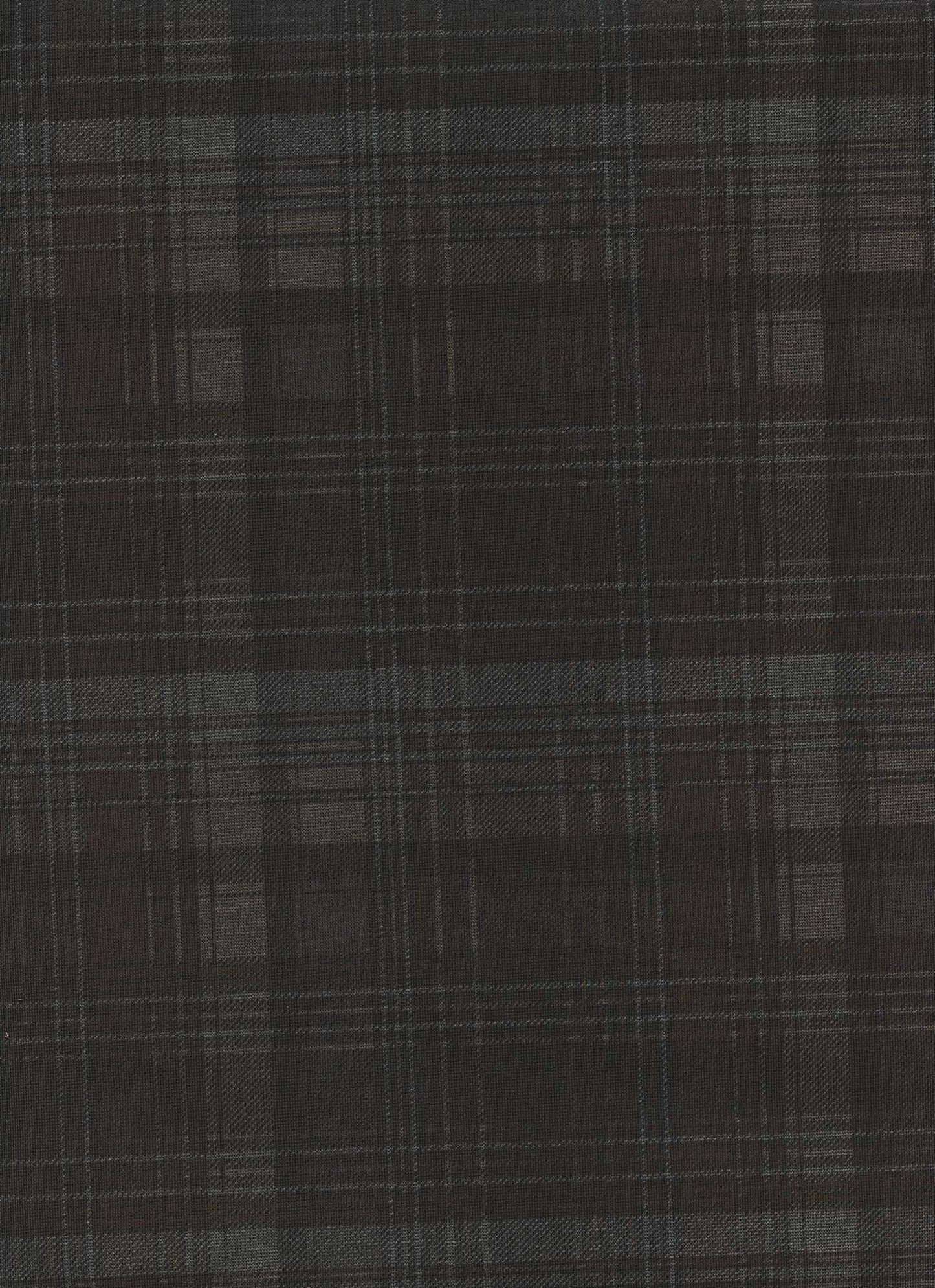 180708 MADRAS MUSTARD KNITS PLAID PONTI/OTTOMAN PRINTS YELLOW
