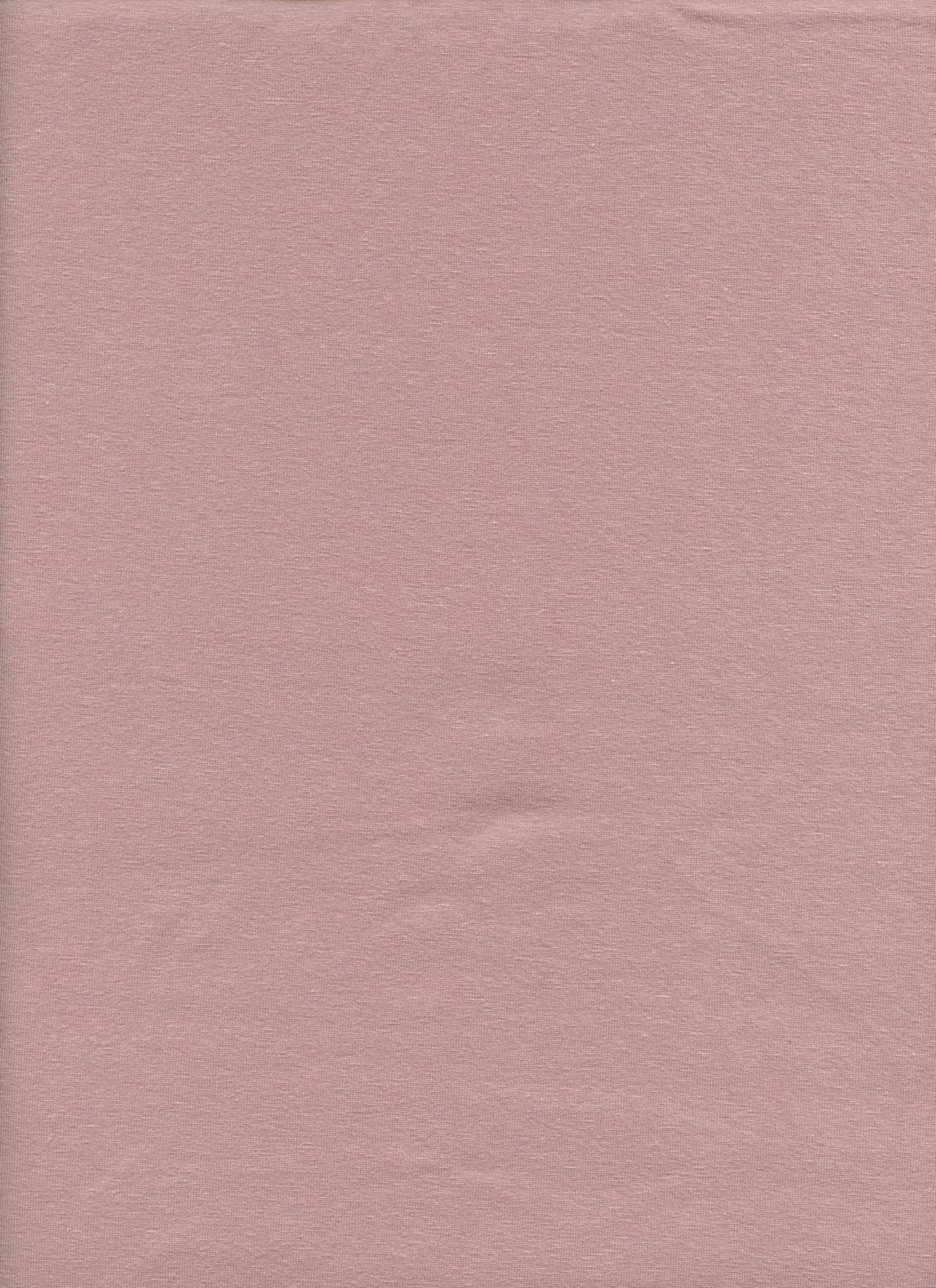 CSJ 240 ROSE DUST ATHLETIC COTTON/COTTON SPANDEX KNITS PINK SOLIDS