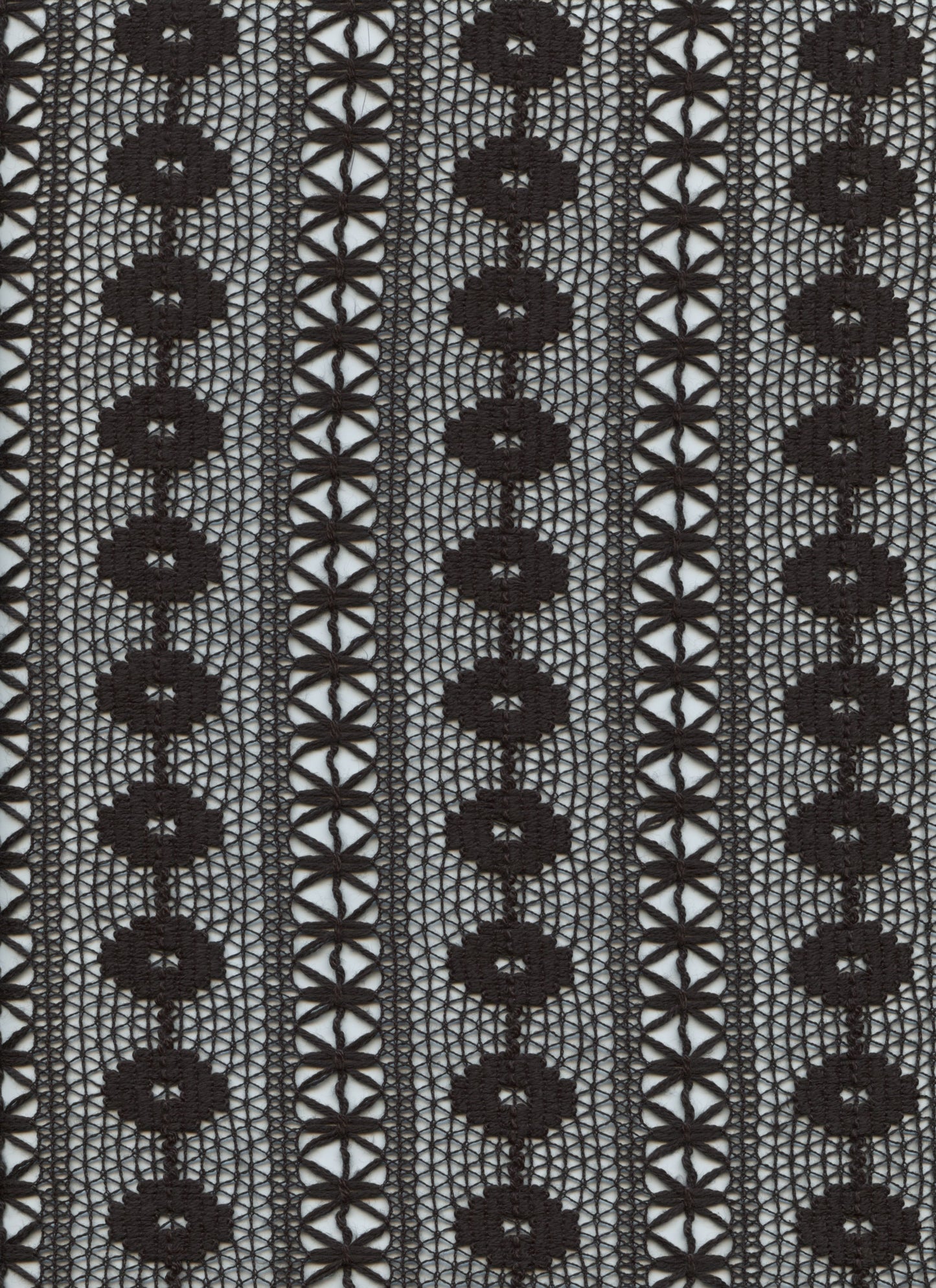 19696 BLACK NON STRETCH LACE