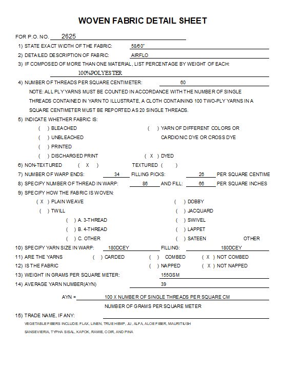 FDS 19698 19698 WOVEN