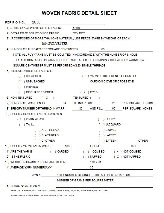 FDS 19703 19703 WOVEN