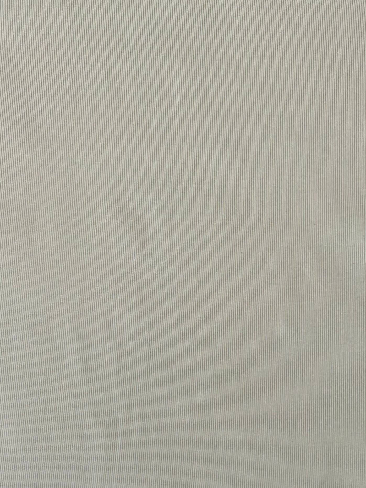 19408 LINDENGREEN/WHT POPLIN PRINTS STRIPES WOVEN