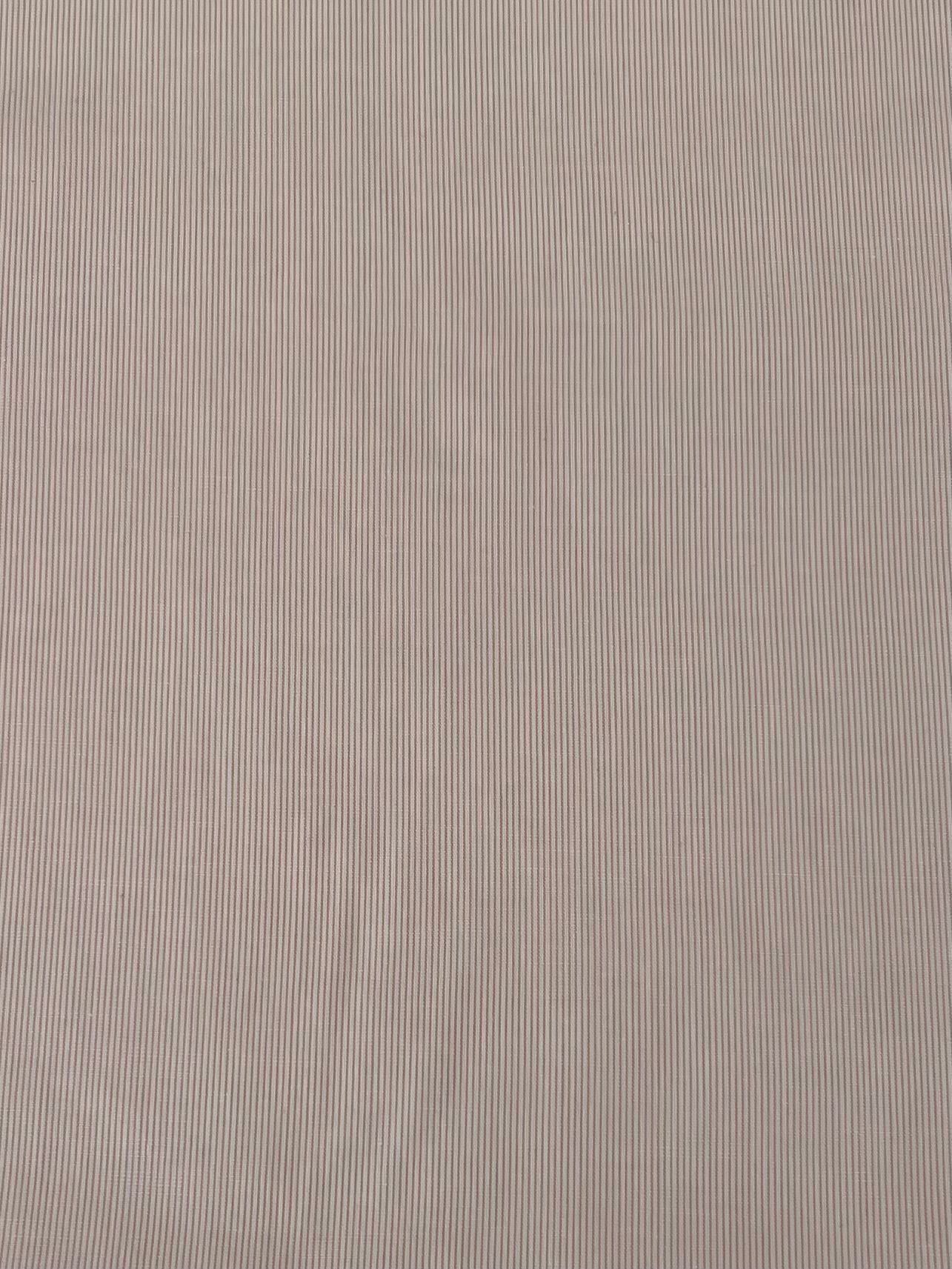 19408 MUTED CLAY/WHT POPLIN PRINTS STRIPES WOVEN