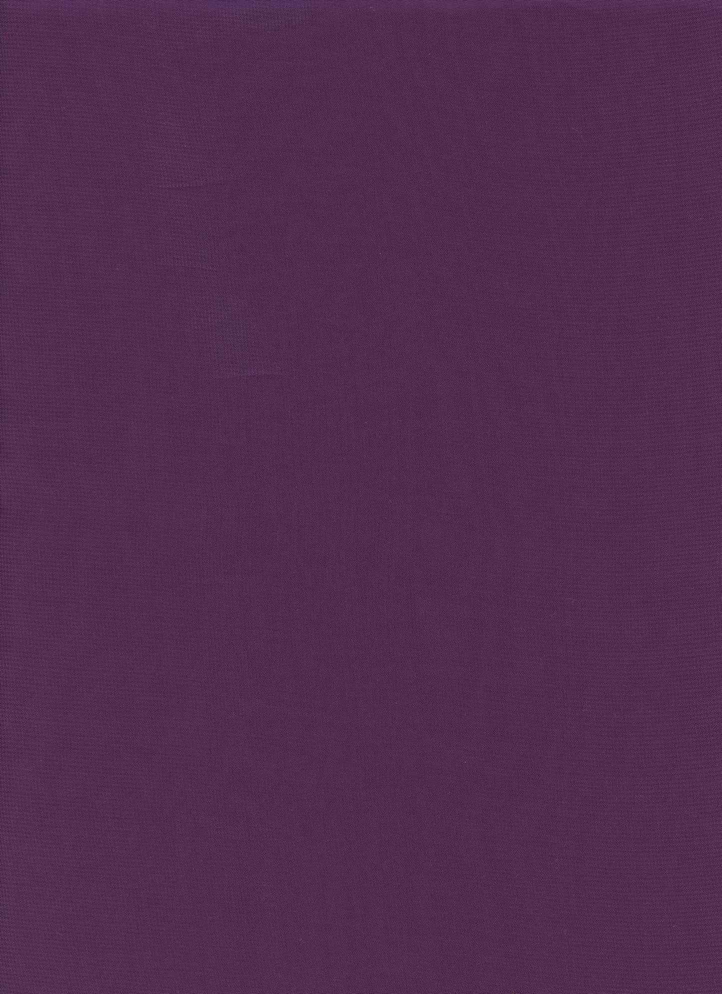 19602 EGGPLANT CHIFFONS PURPLE SOLIDS WOVEN