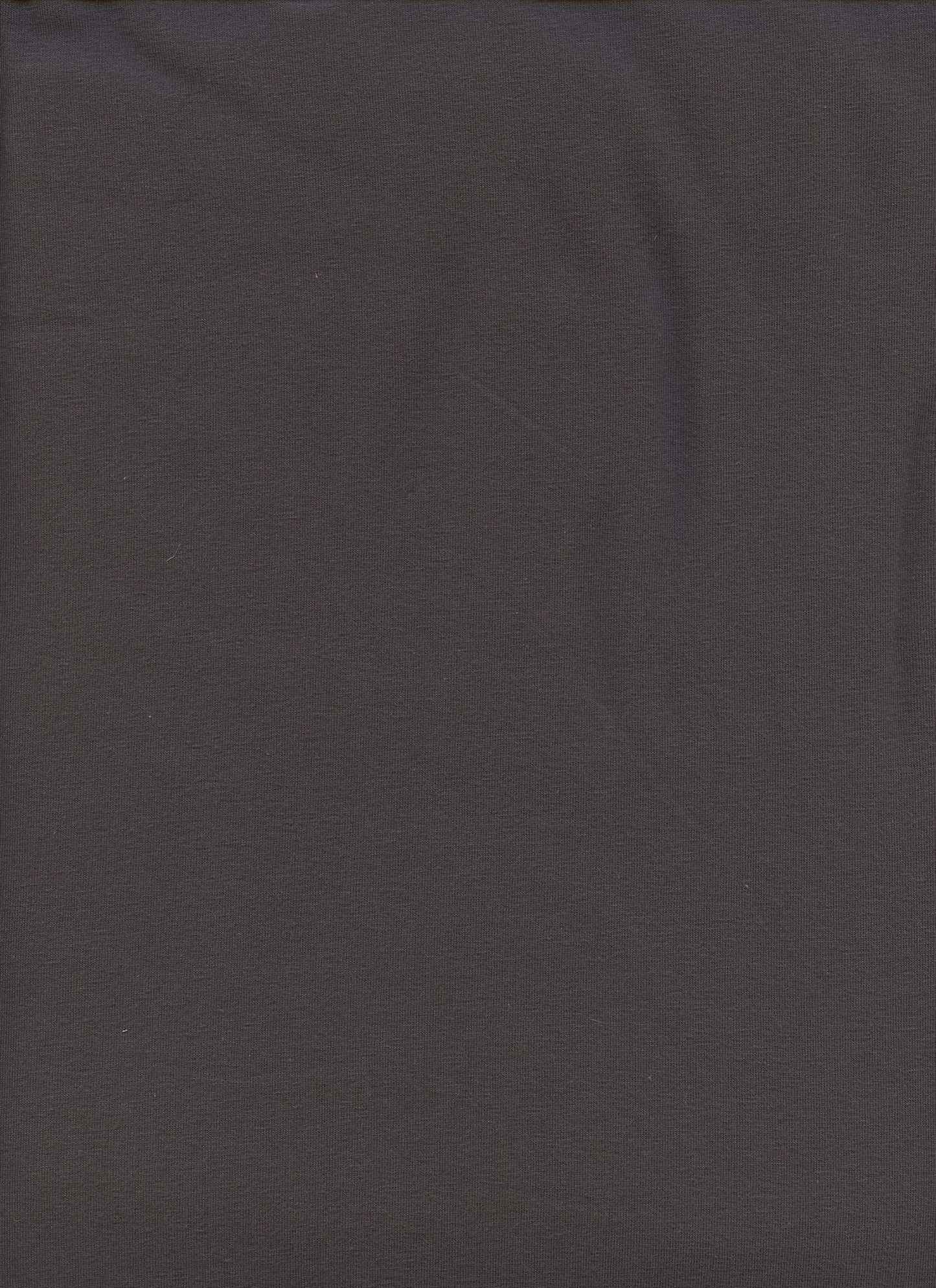 CSJ 240 GRAPHITE ATHLETIC COTTON/COTTON SPANDEX GREY KNITS SOLIDS