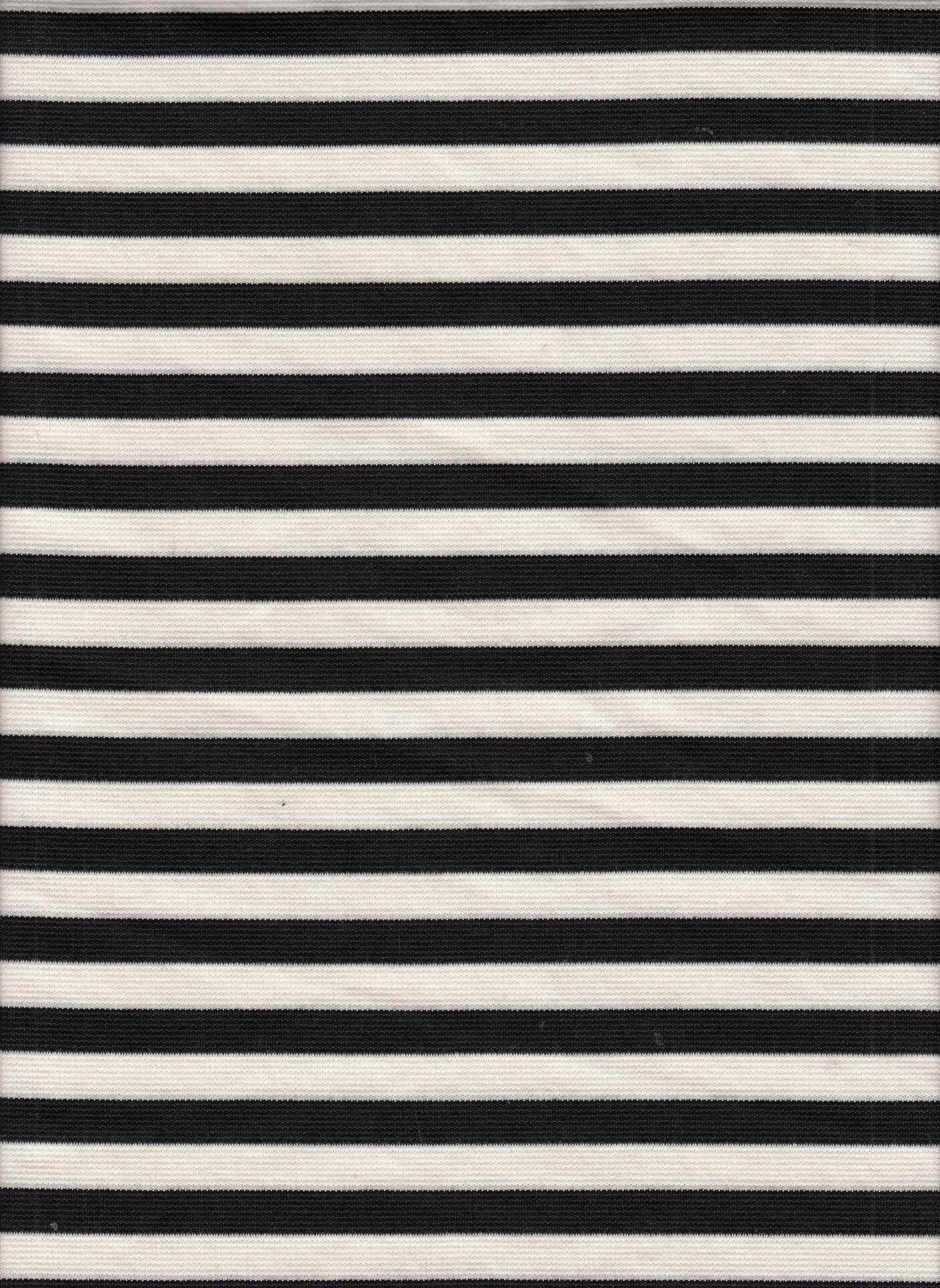 13058 PONTI BLACK/NATURAL BLACK KNITS OFFWHITE/IVORY PONTI/OTTOMAN STRIPES
