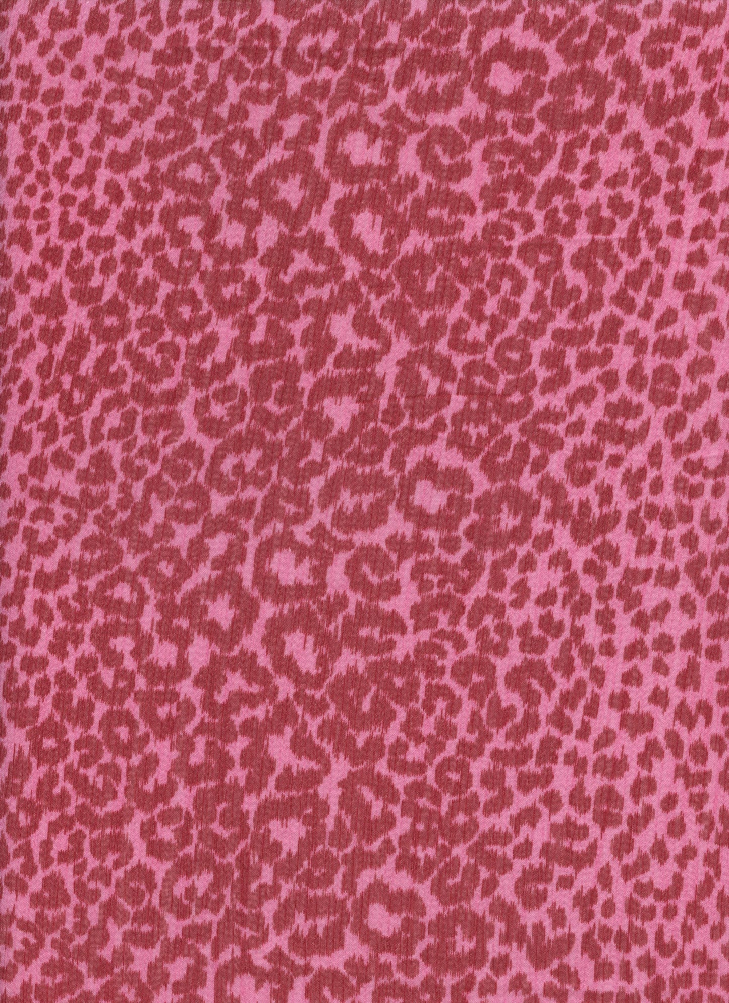 PFLR 10063* PINK RED CHIFFONS CRINKLE PRINTS RED WOVEN