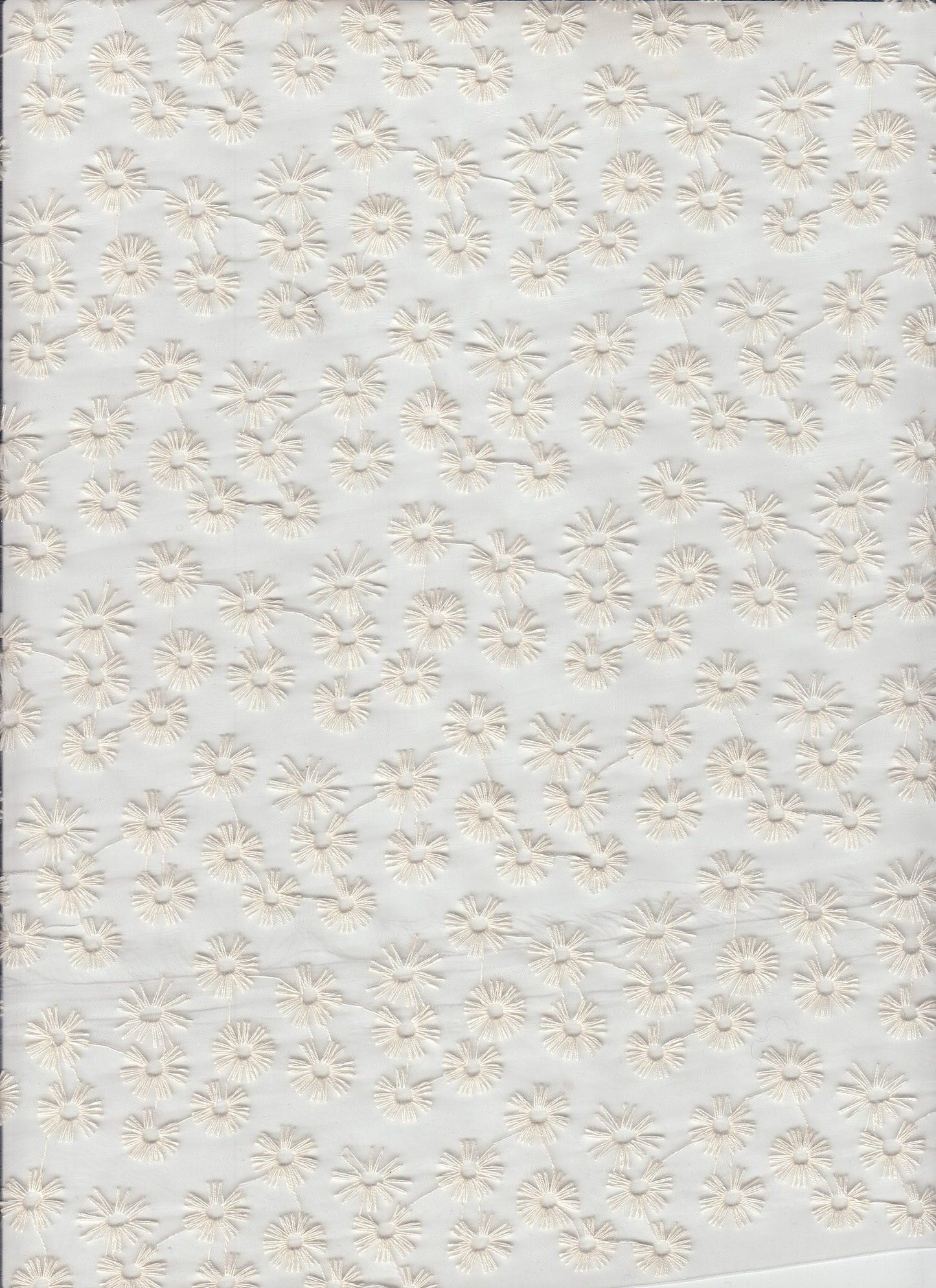 14093 NATURAL EMBROIDERY OFFWHITE/IVORY