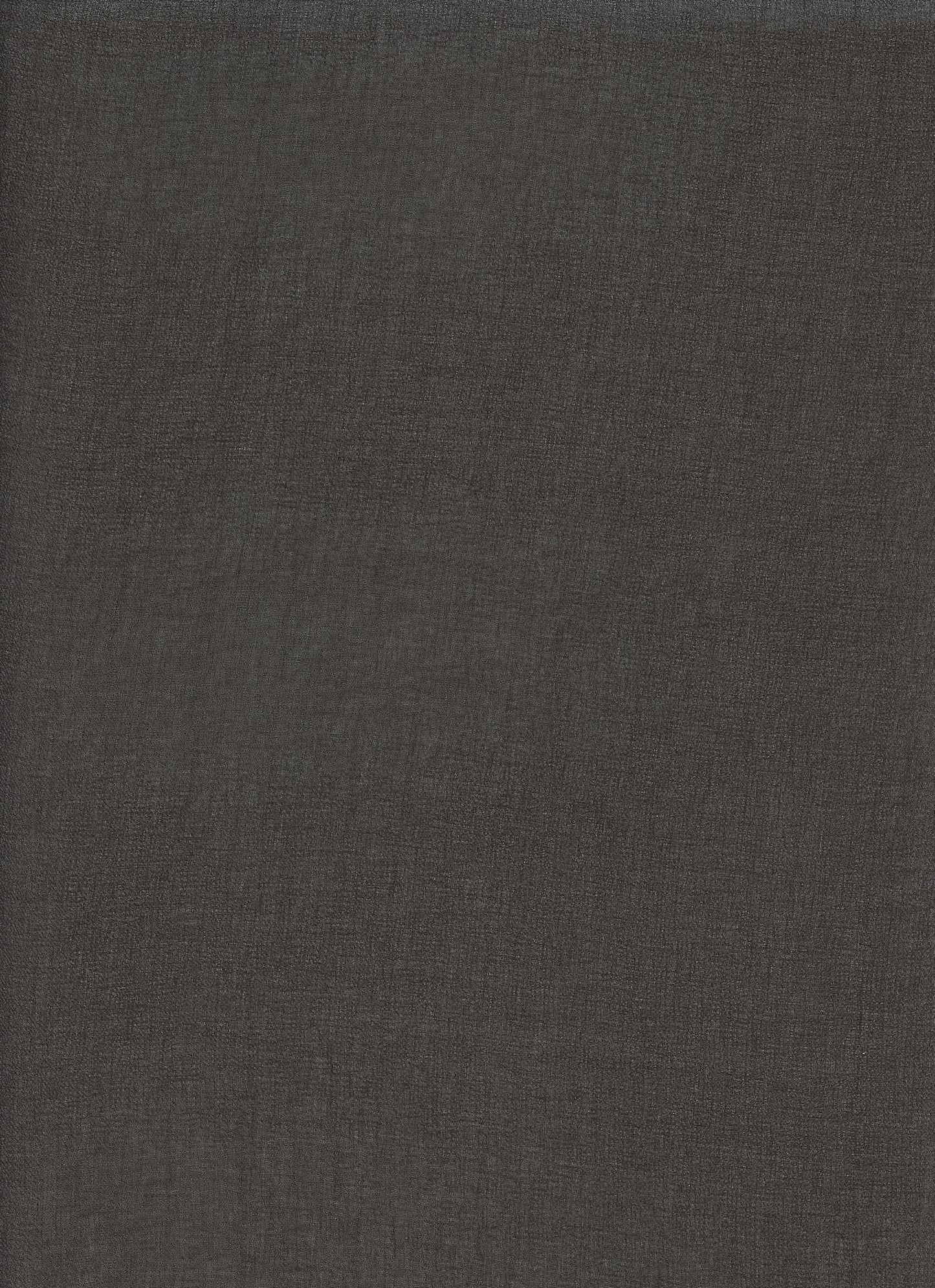 15025 BLACK BLACK CHIFFONS SOLIDS TEXTURED WOVEN